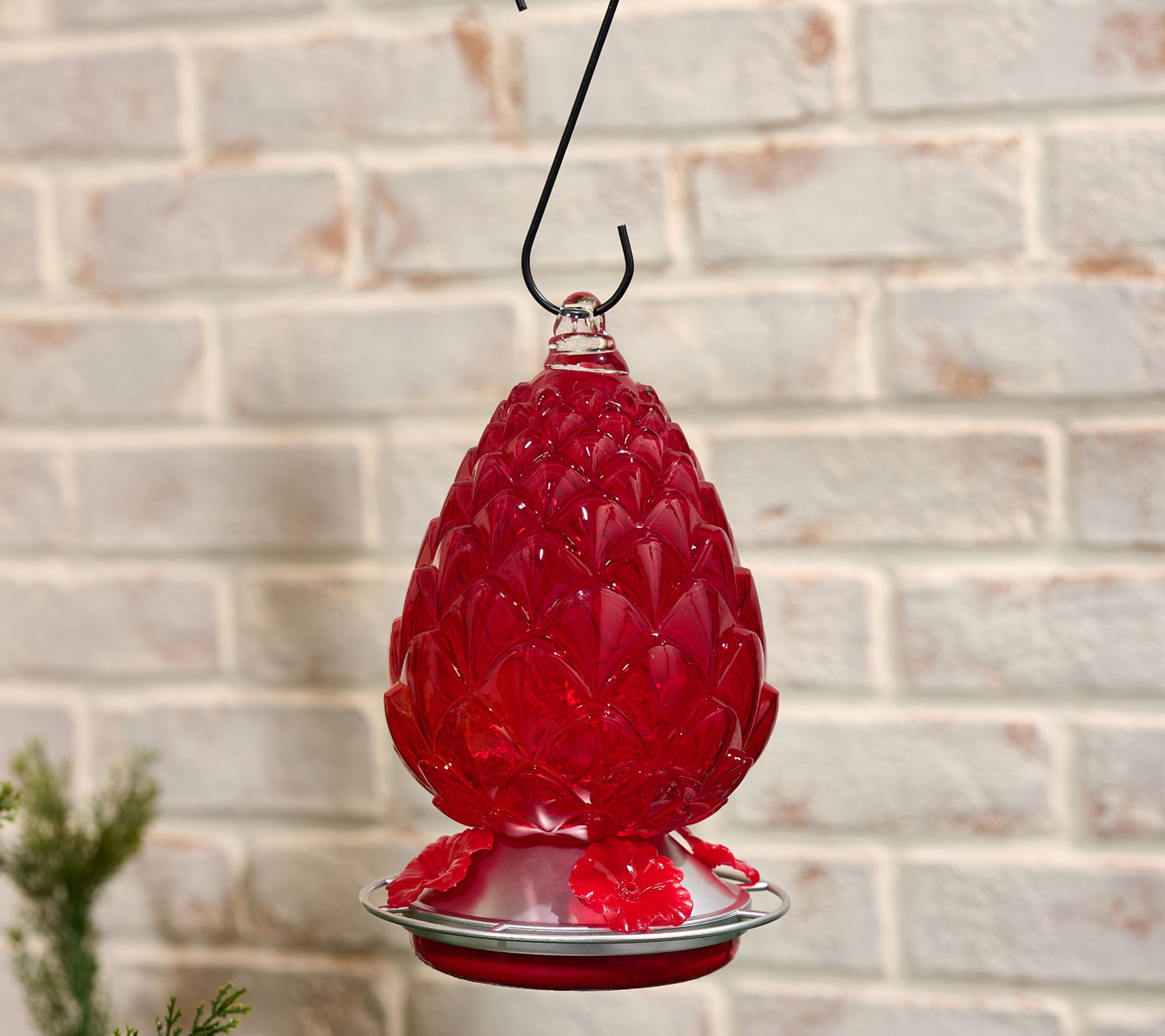 "As Is" Ultimate Innovations Pinecone Feeder Hummingbird