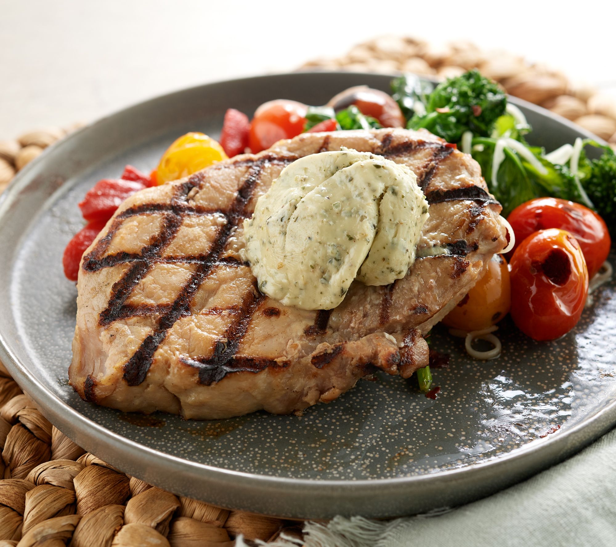 Rastelli's (10) 6 oz Premium Pork Ribeye Steaks Auto-Delivery