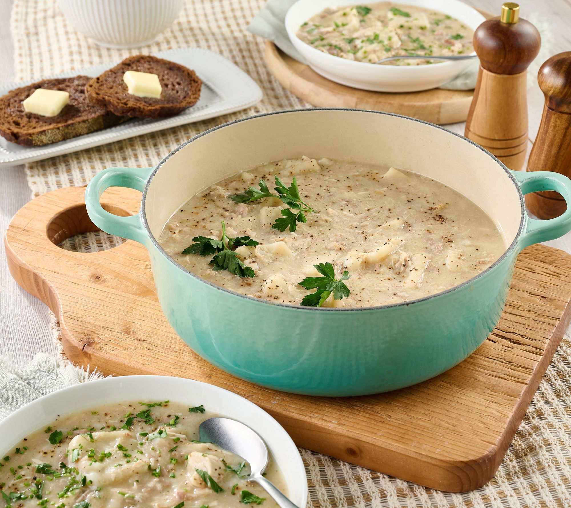 SH3/2 Corky's (9) 1lb Chicken and Dumplings Auto-Delivery