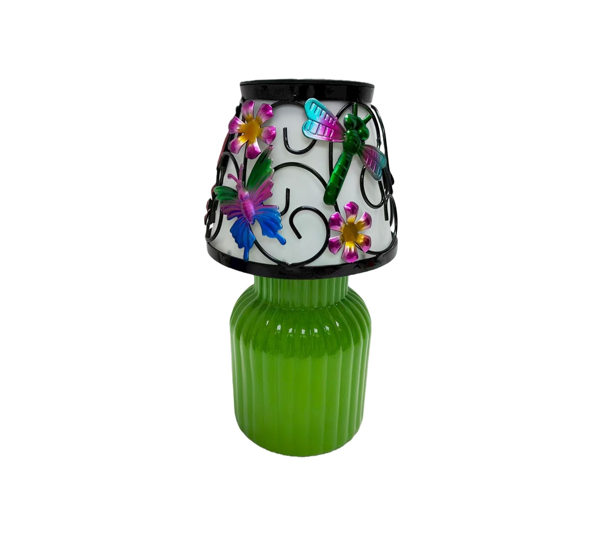 "As Is" Temp-tations Outdoors Tabletop Solar Lamp