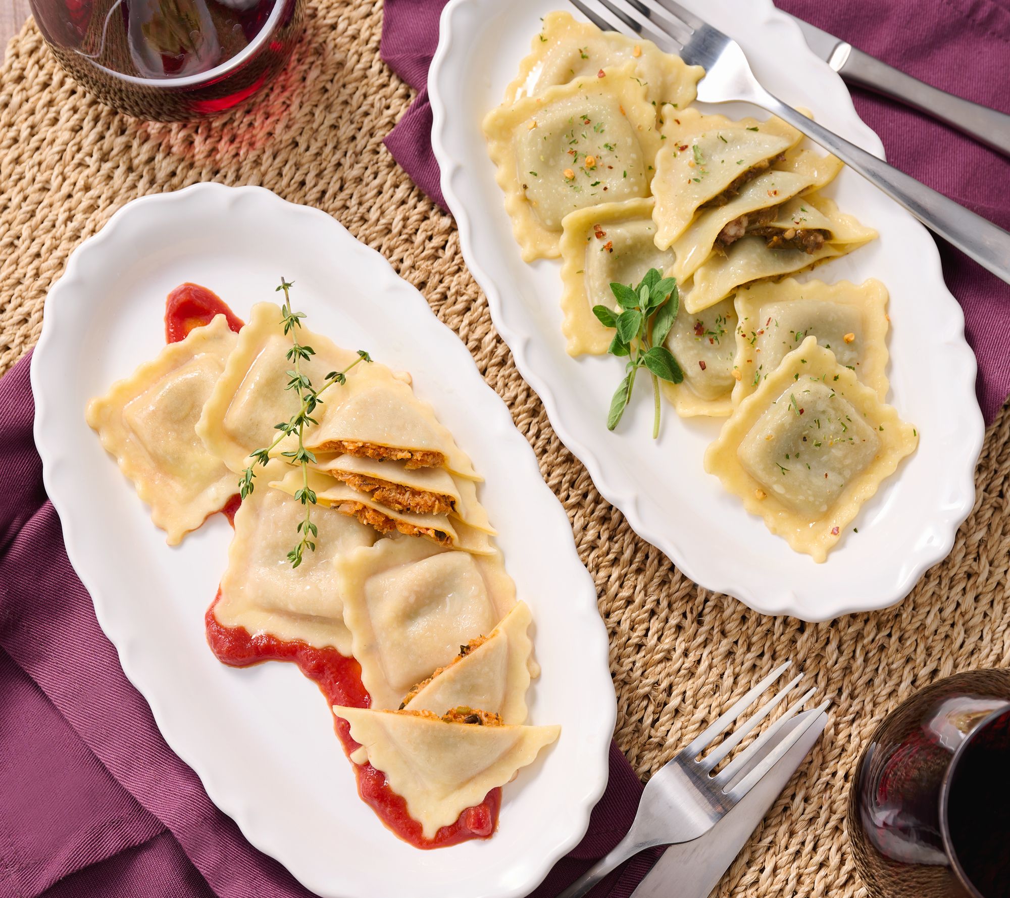 Ripi Foods 60-count Beef Short Rib & Chicken Parm Stuffed Ravioli
