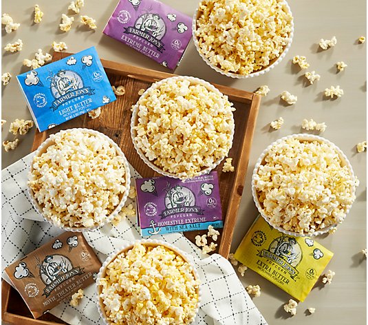 Farmer Jon's (20) 3.5-oz Virtually Hulless Popcorn