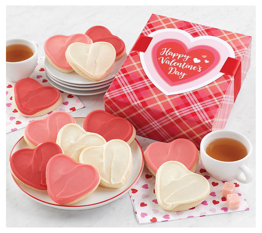 Cheryl's 24Piece Happy Valentine's Day Cookie Gift Box