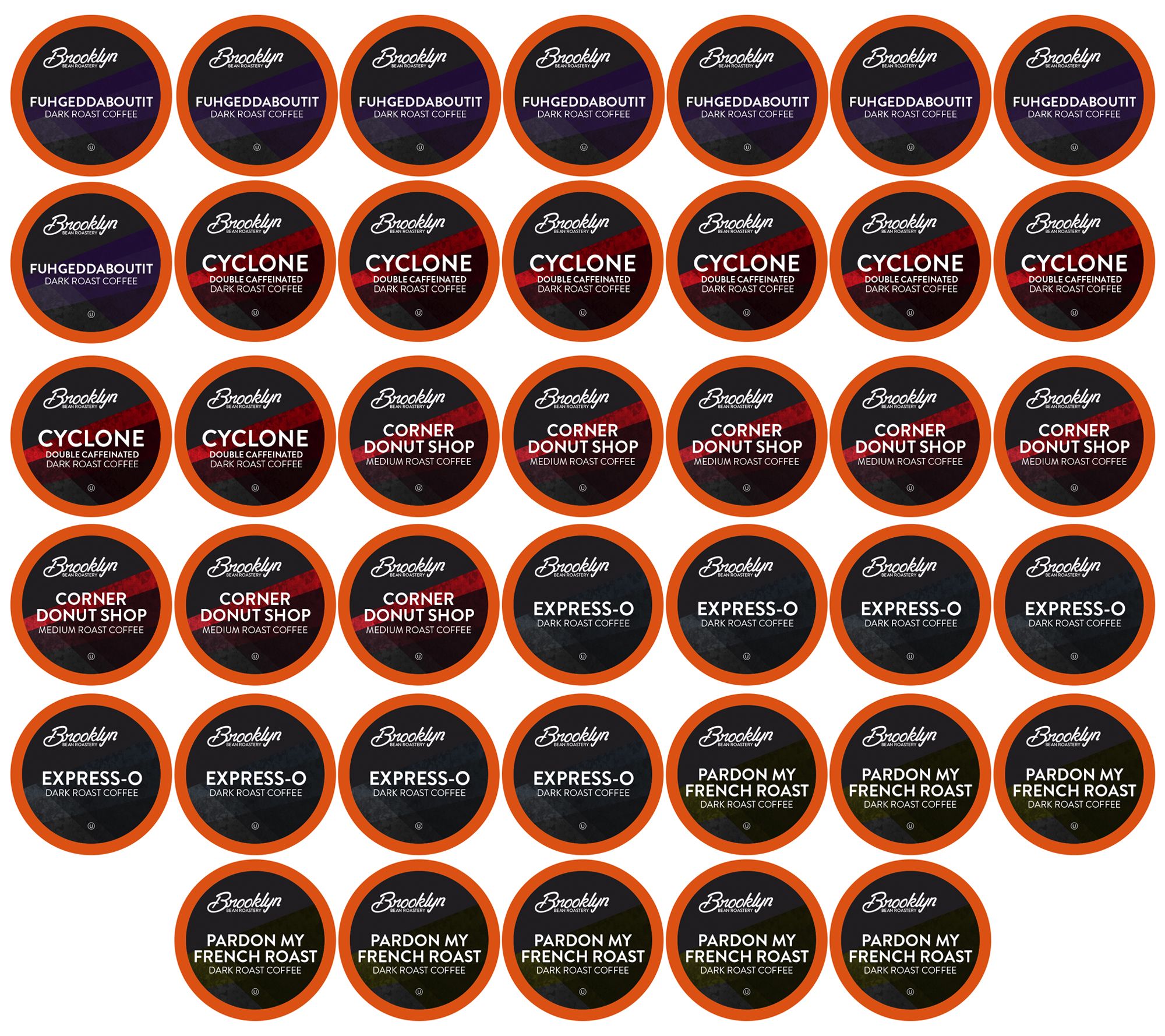 Brooklyn Bean 72-count Flavored Single Serve Coffee Pods Auto-Ship