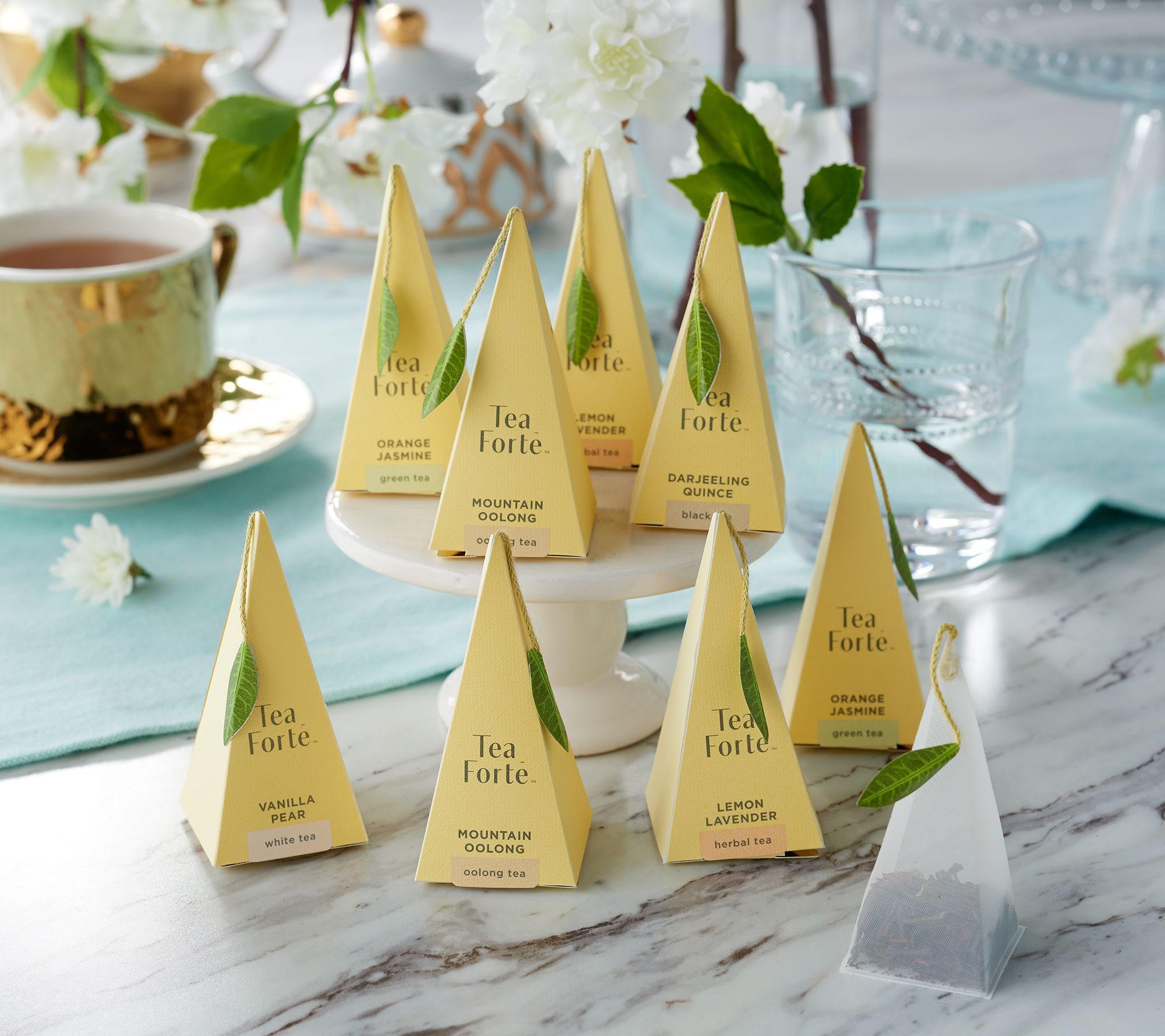 Tea forte outlet pyramid tea bags