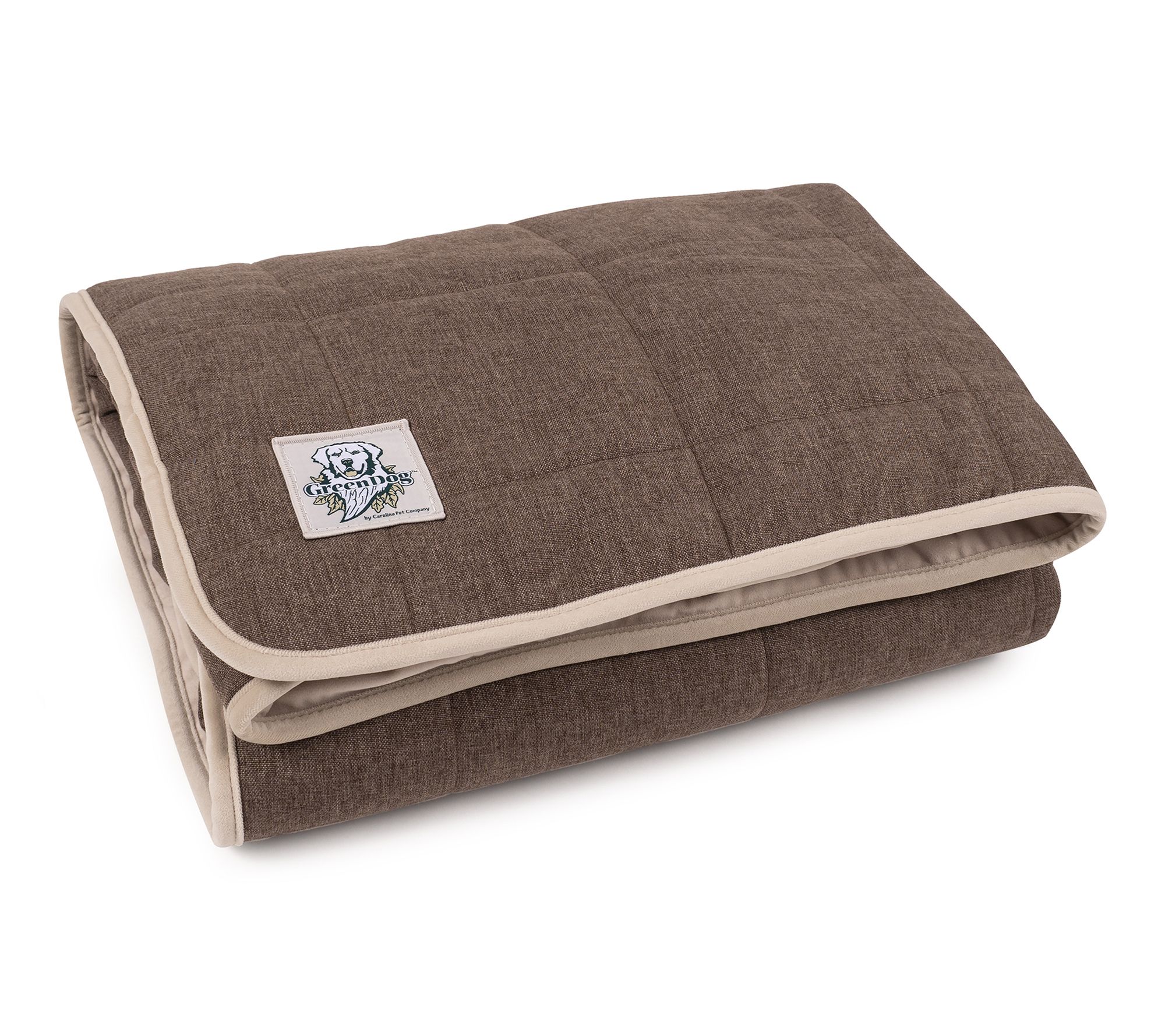 Carolina Pet L/XL GreenDog Luxe Netural Crate Blanket