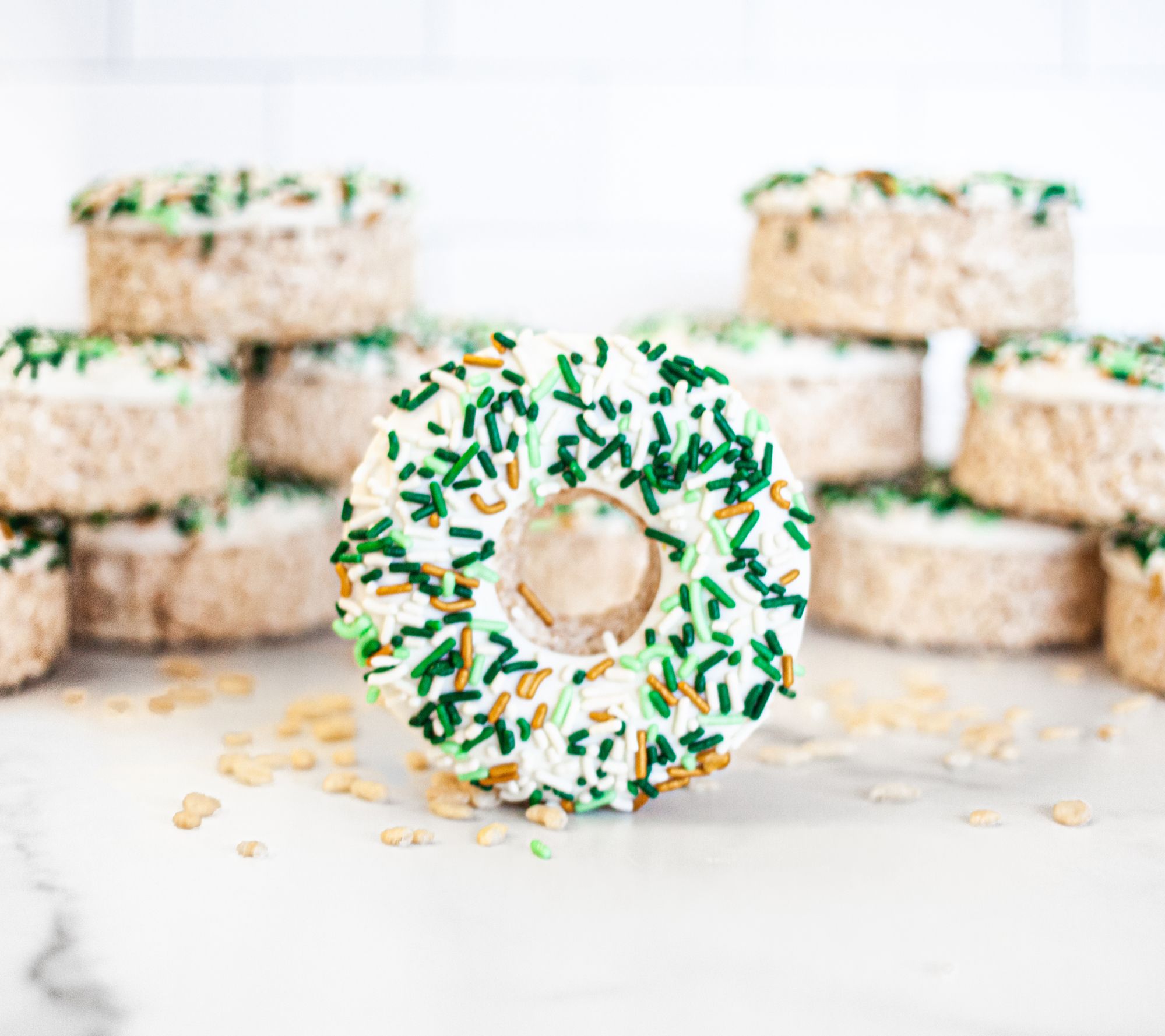 Creative Crispies 12-Piece St. Patrick's DonutTreats