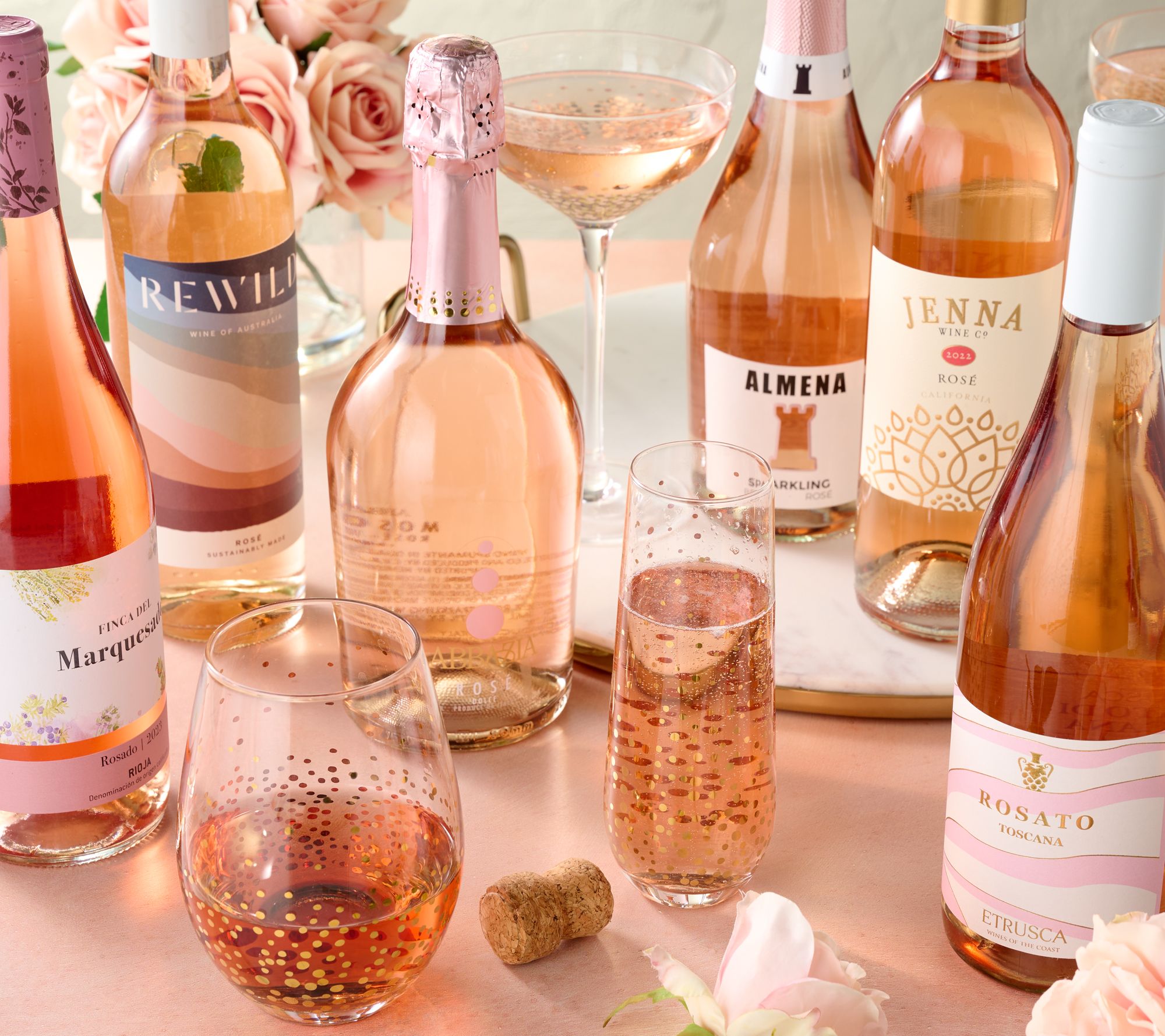 Hemispheres (6) 750ml Btls Rose All Day Assorted Wines