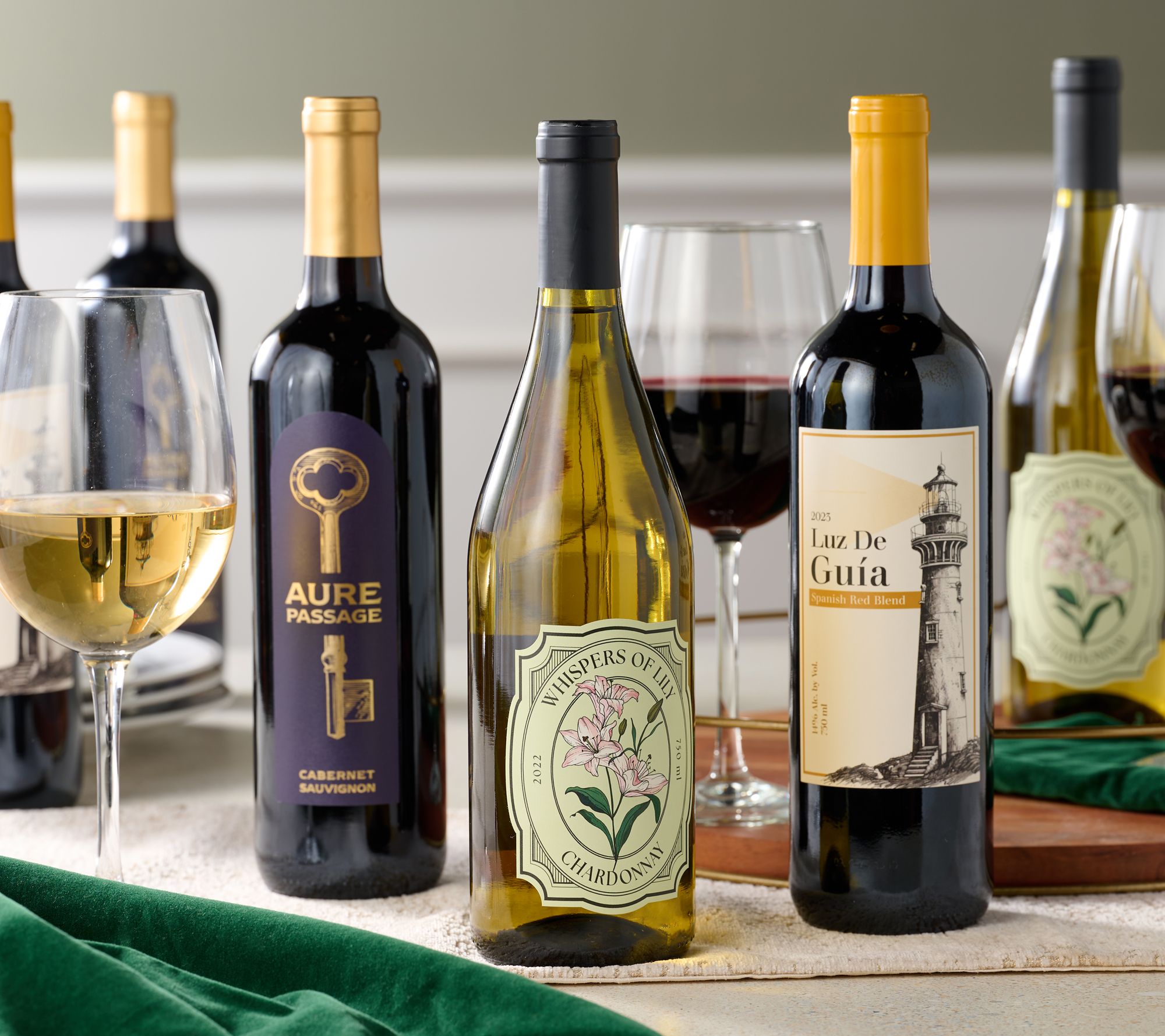 SH12/8 Vino Voyage (9) 750ml Btls Perfect Pairing Wine Set