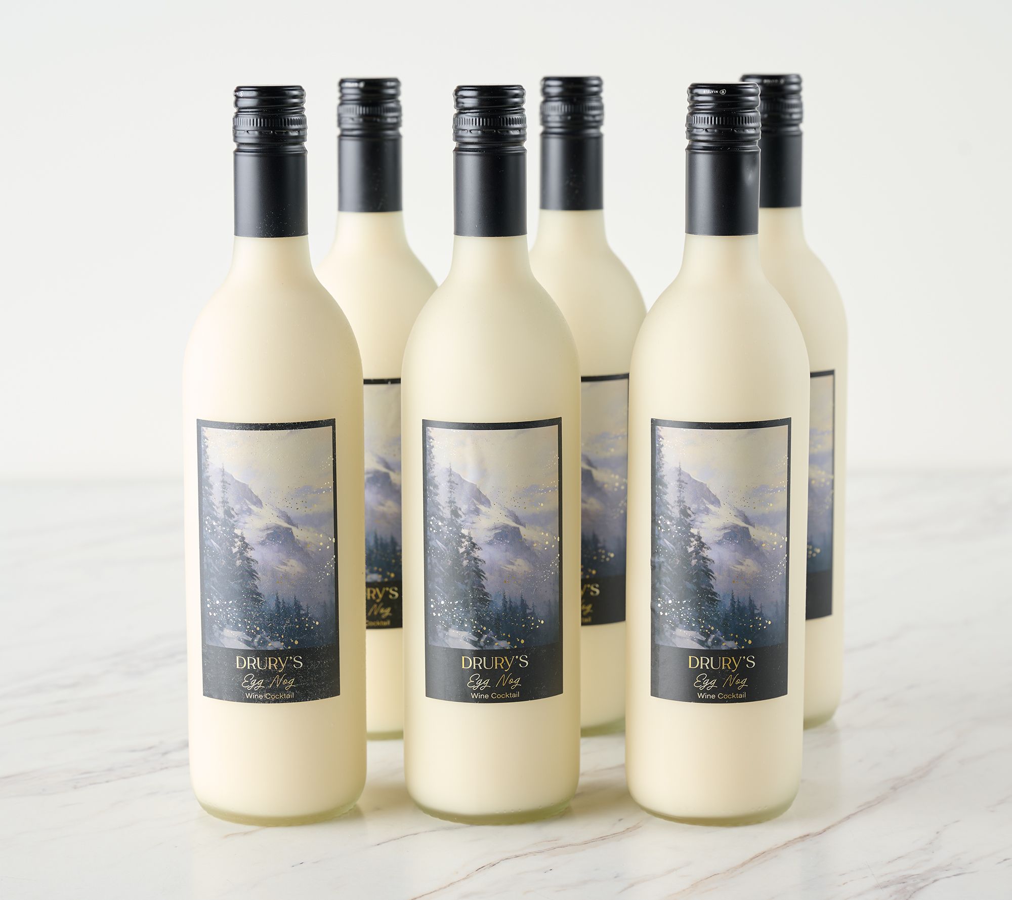 SH11/9 Vino Voyage Drury's Holiday Wine Creams (6) 750-ml Set