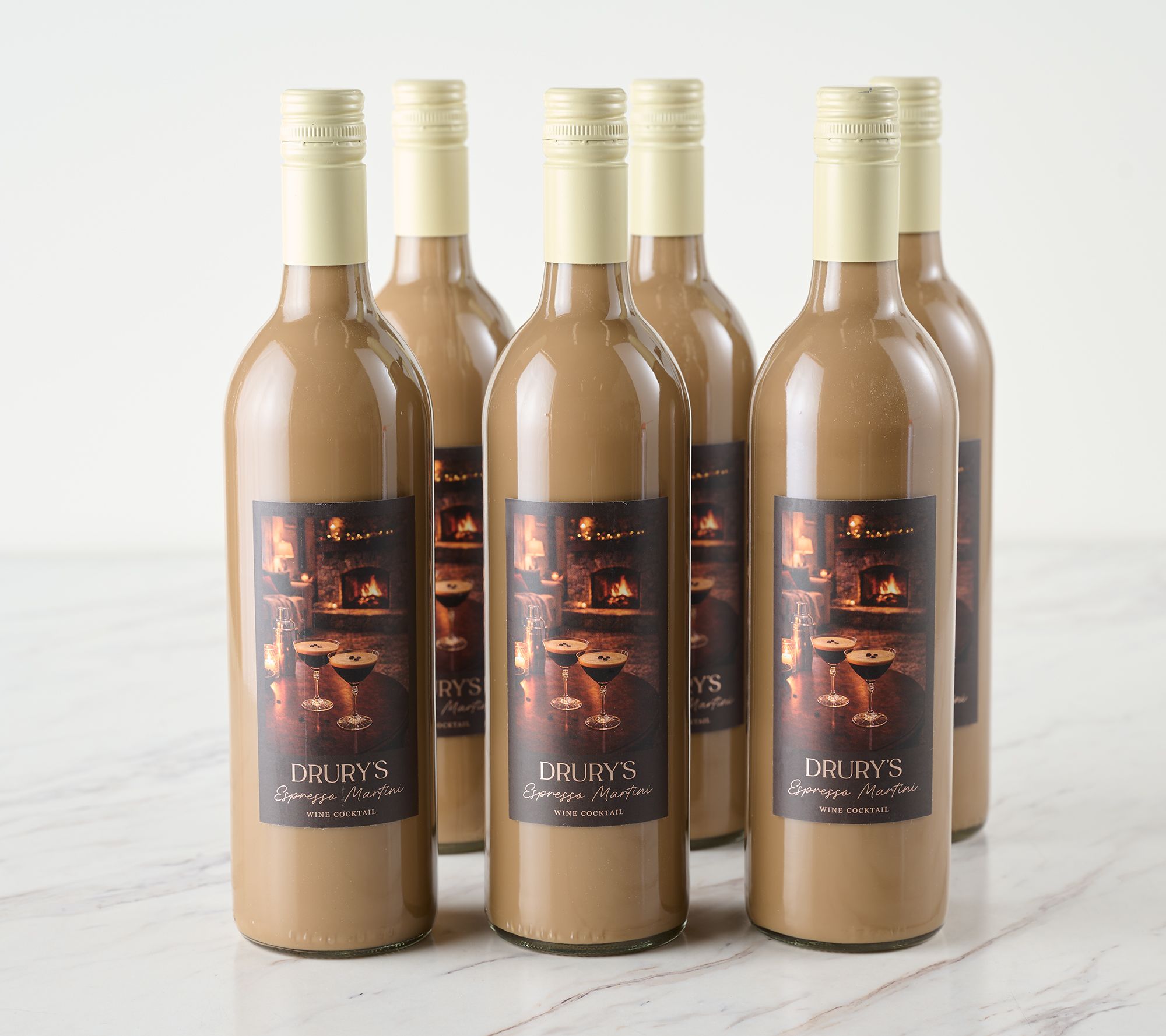 SH11/9 Vino Voyage Drury's Holiday Wine Creams (6) 750-ml Set