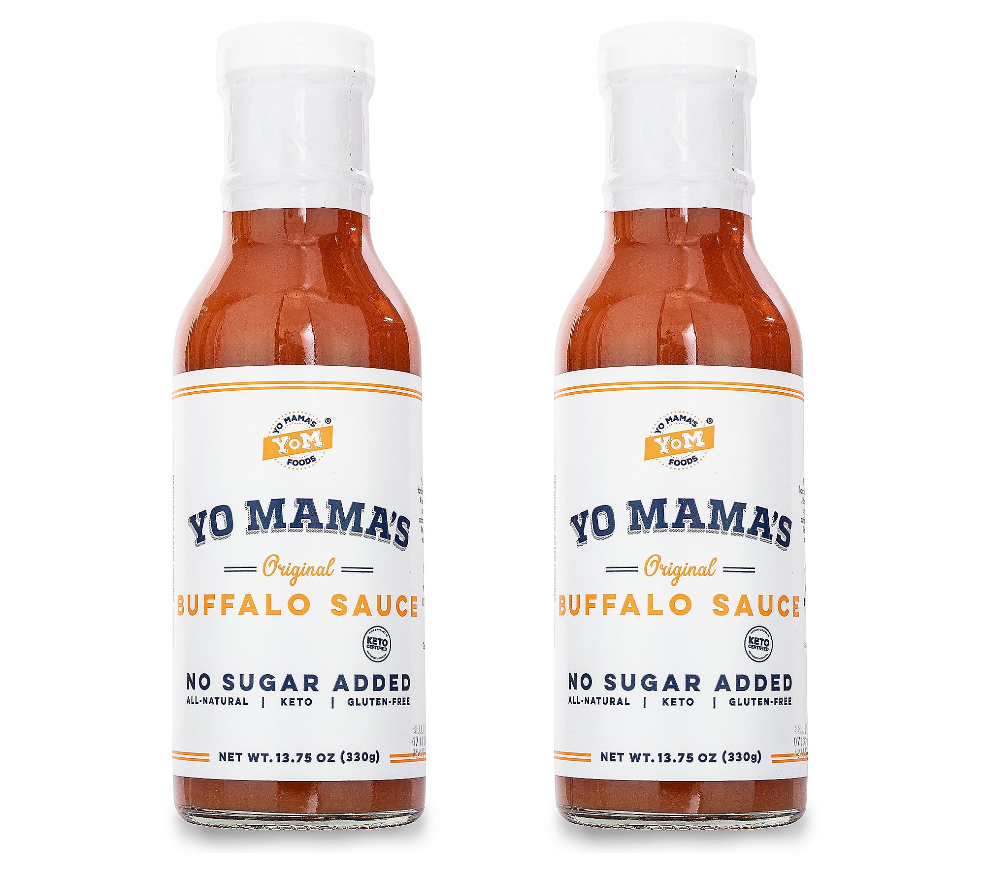 Yo Mama's (2) 13.75oz Buffalo Sauce