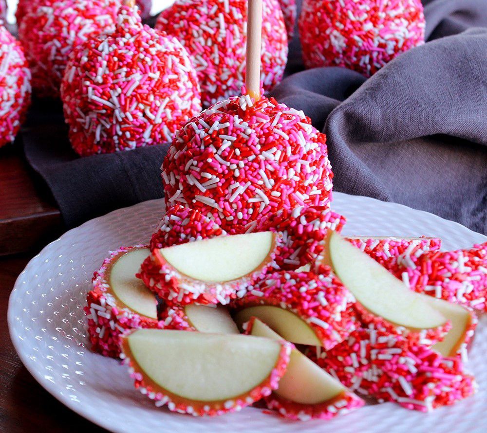 Mrs. Prindable's 14 Individual Pink Sprinkle Apple Assortment
