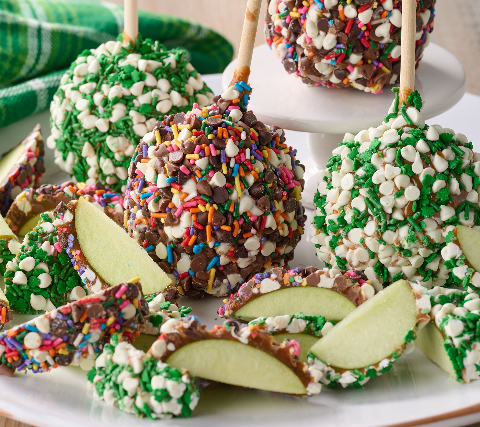 Mrs. Prindables 6pc Individual St. Patrick's Day Apple Assortment