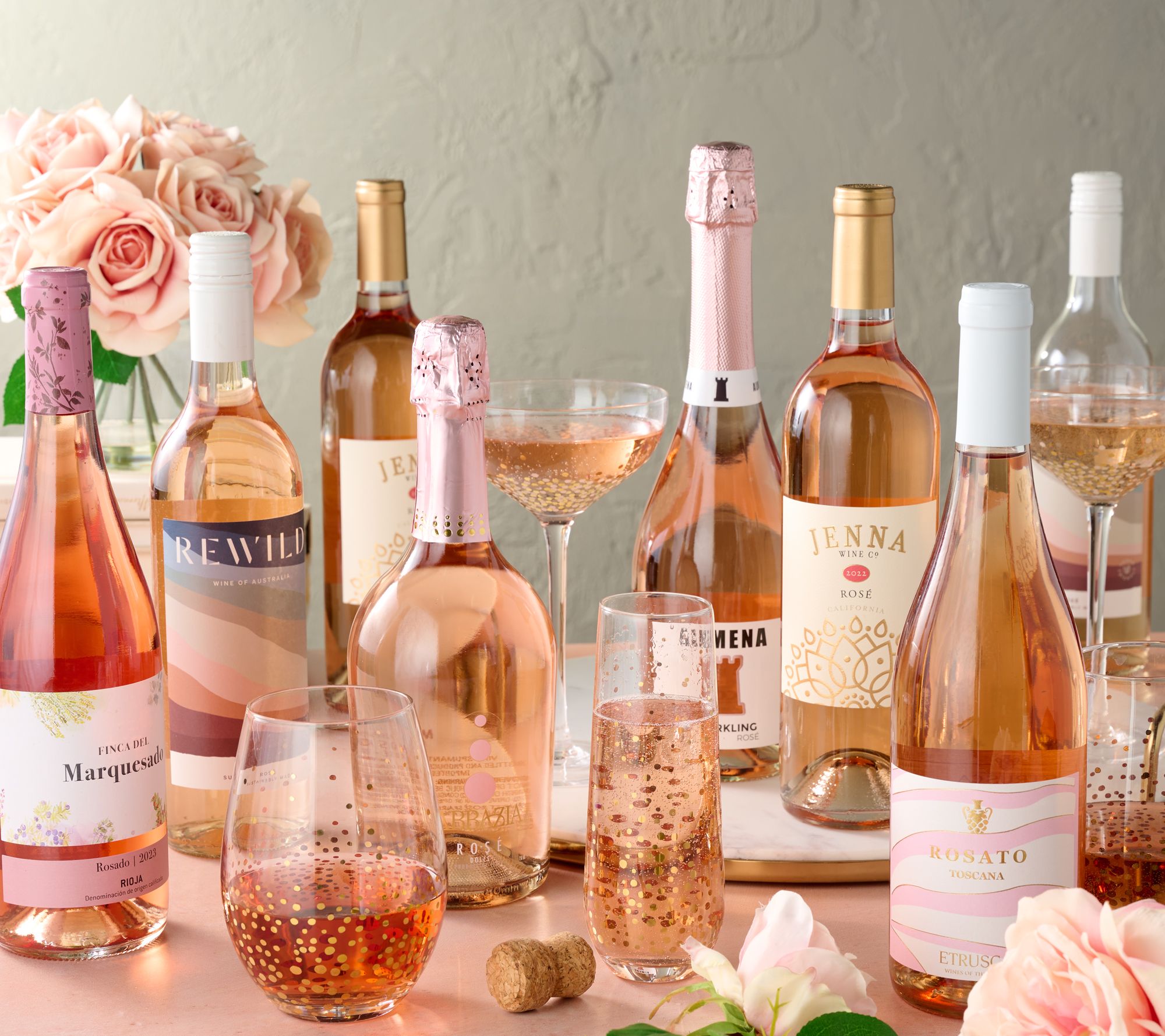 Hemispheres (12) 750ml Btls Rose All Day Assorted Wine