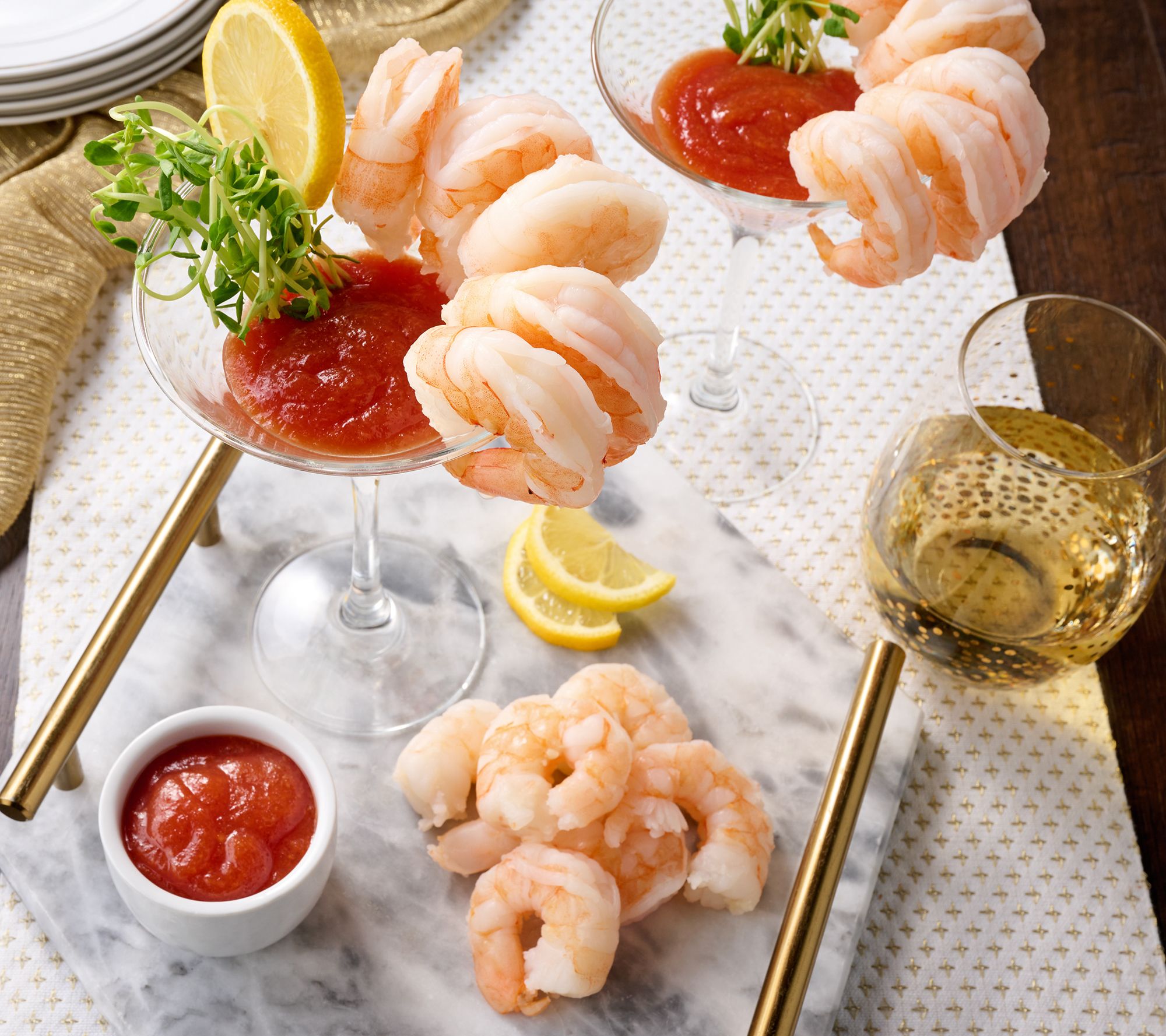 SH11/9 Geoffrey Zakarian 3-lb Jumbo Cocktail Shrimp Choice of