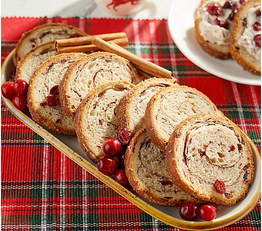 Jenny Lee (4) 18oz Loaves Cinnamon Swirl Bread Holiday Edition