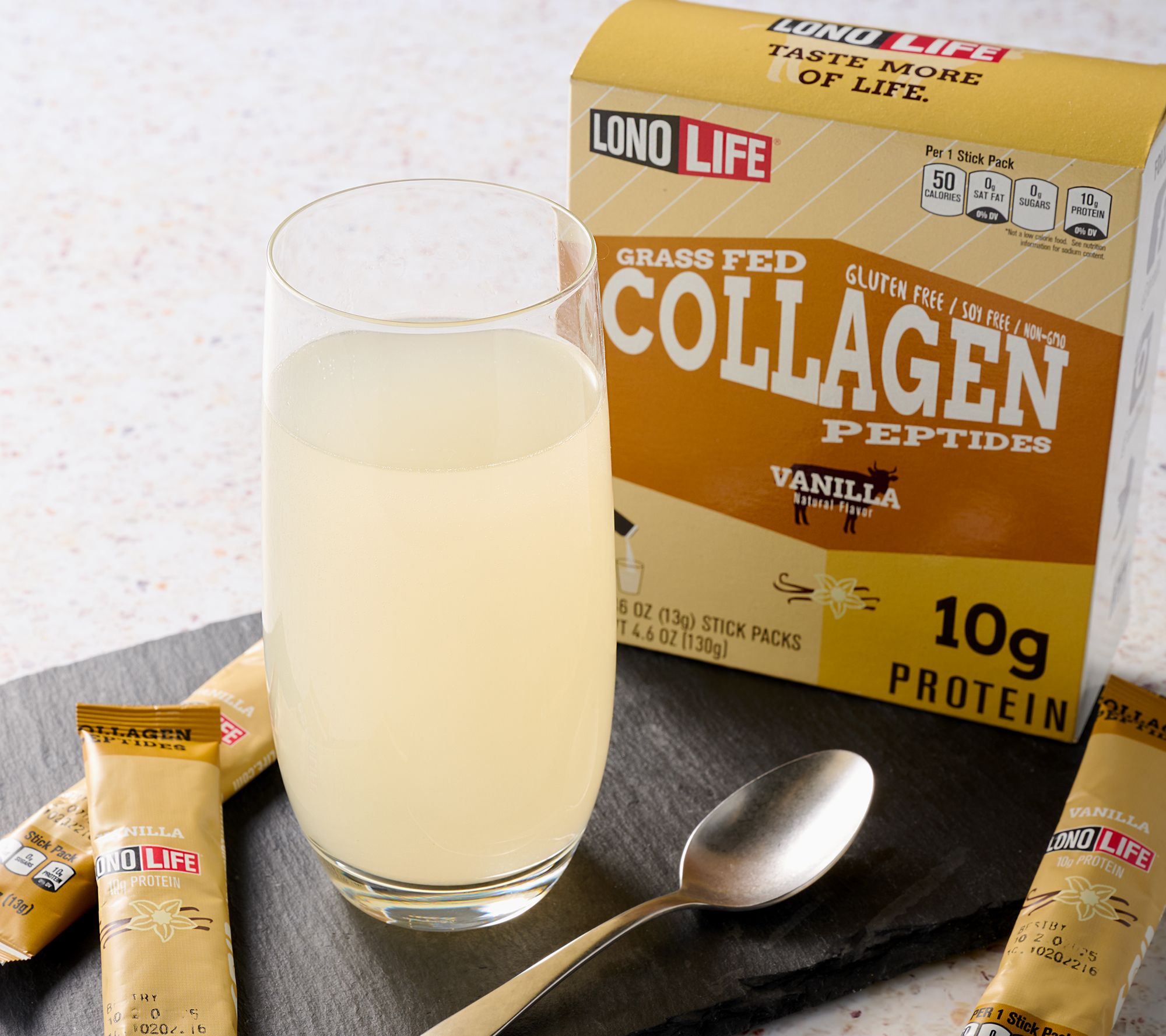 LonoLife 30-ct Protein Packed Vanilla Collagen Peptides