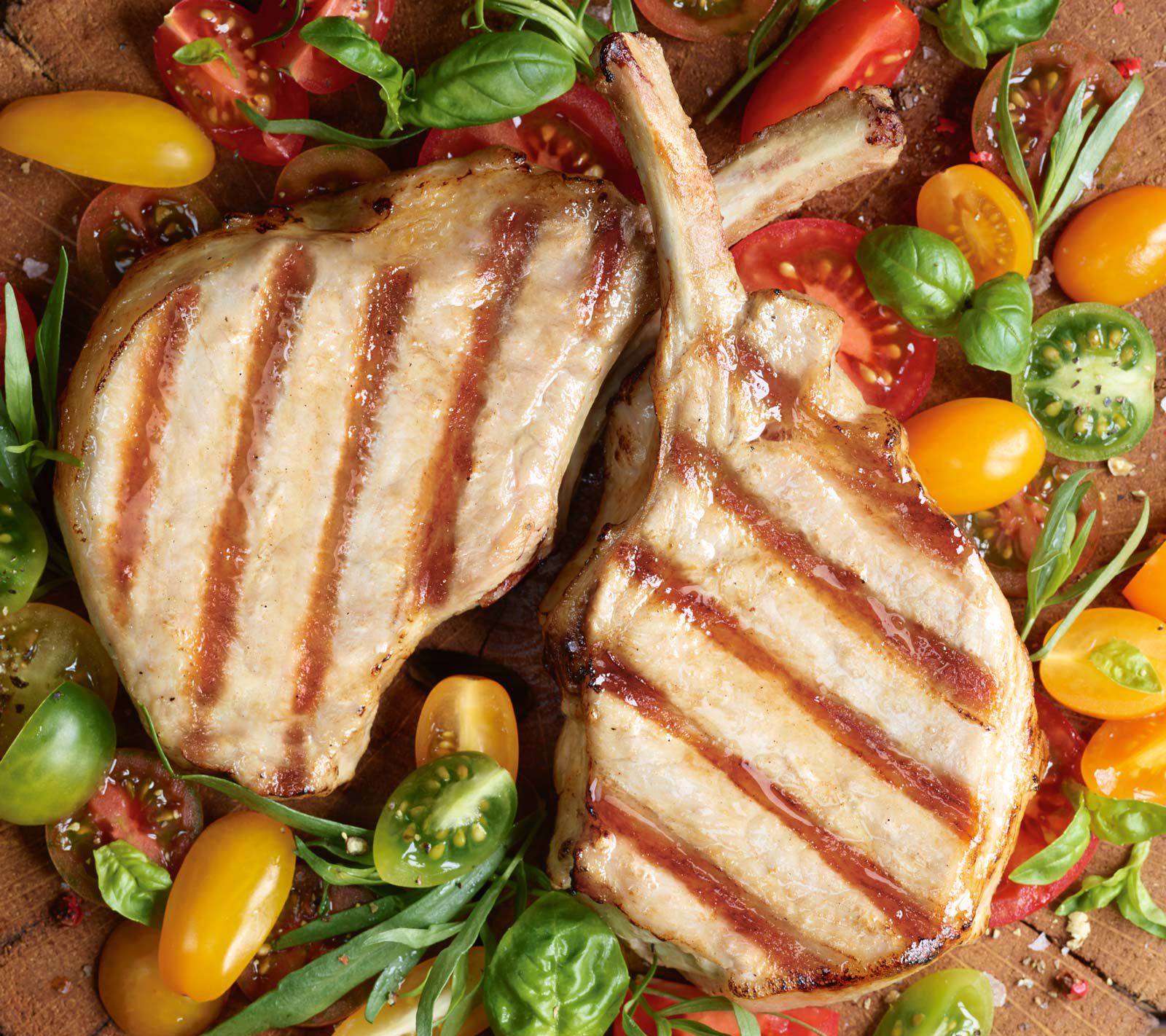 Kansas City (4) 8oz Frenched Bonein Berkshire Pork Chops