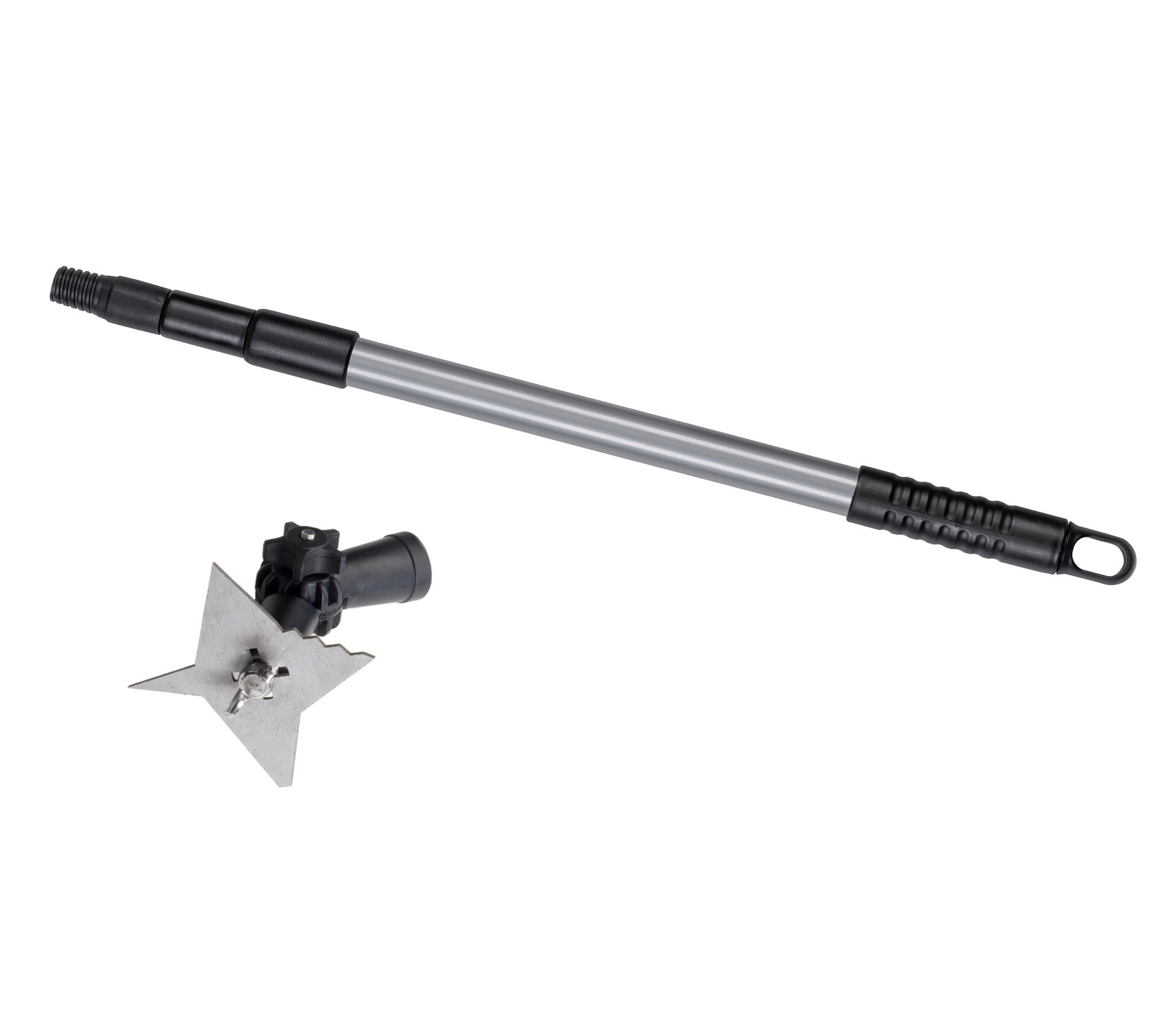  Apollo 4-Prong Weed Scraper with Telescopic Pole