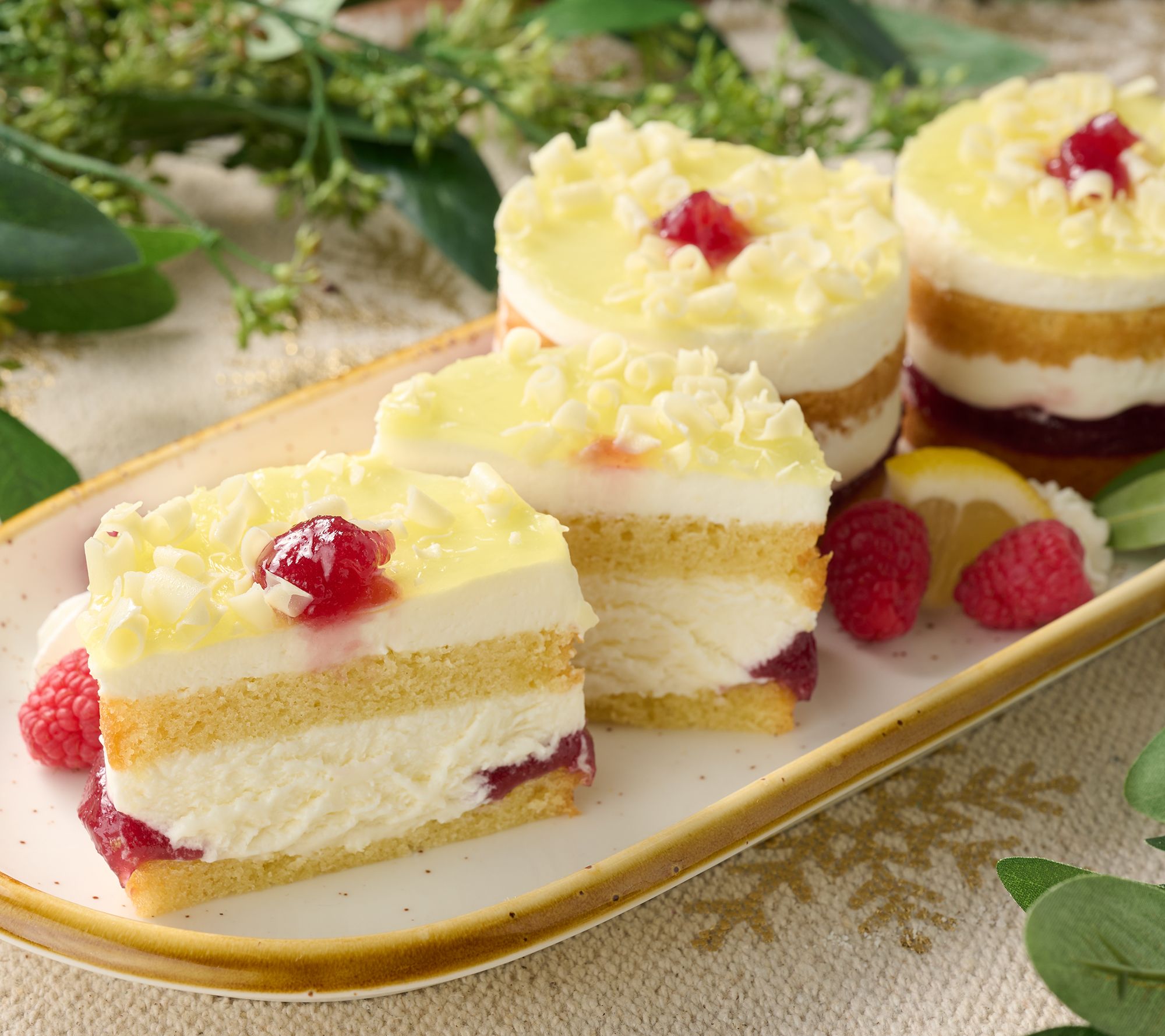 David's Cookies (12) Individual Layer Cakes Entertaining Collection