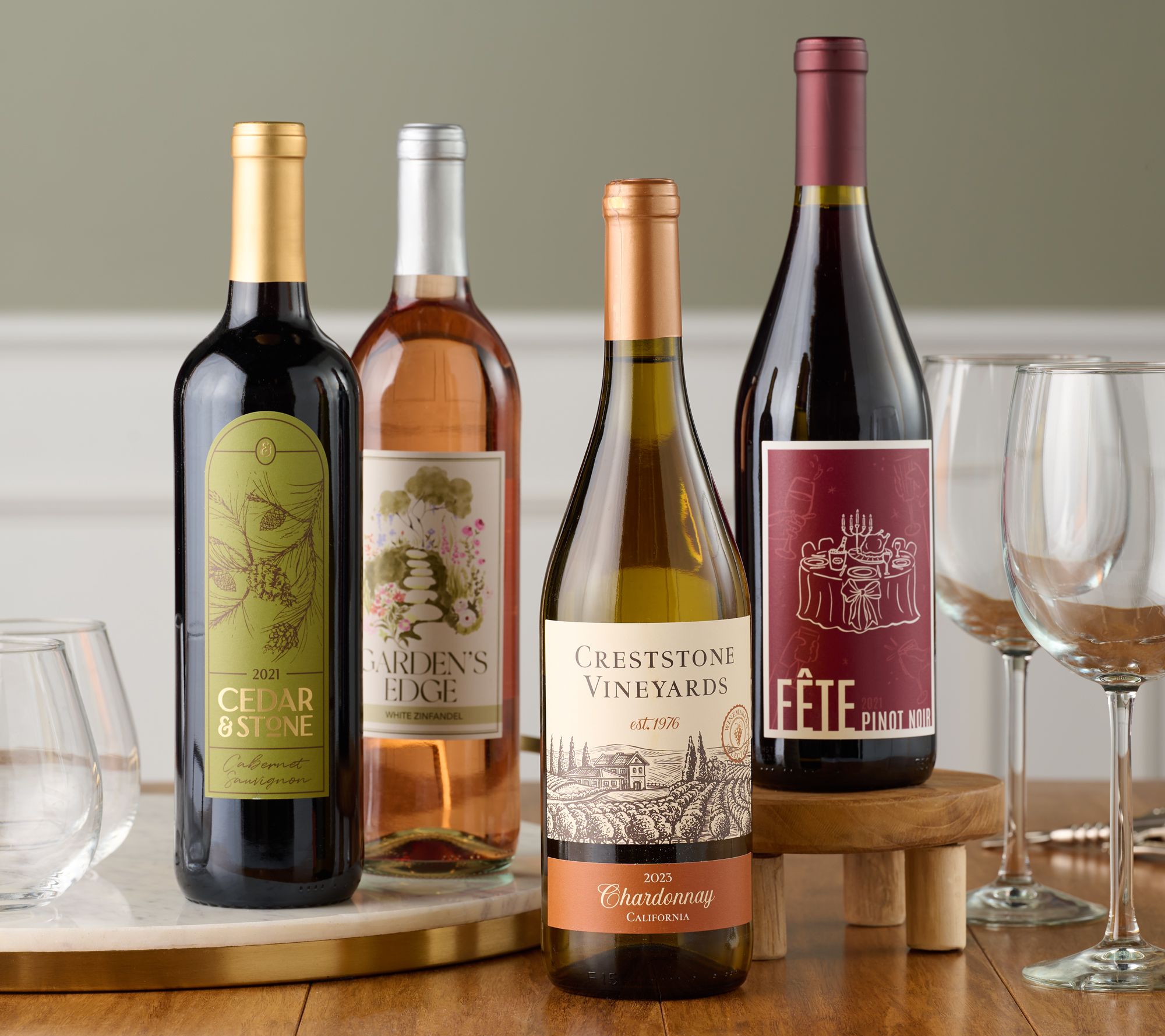 Vino Voyage (12) Bottle California's Best Wine Set Auto-Delivery