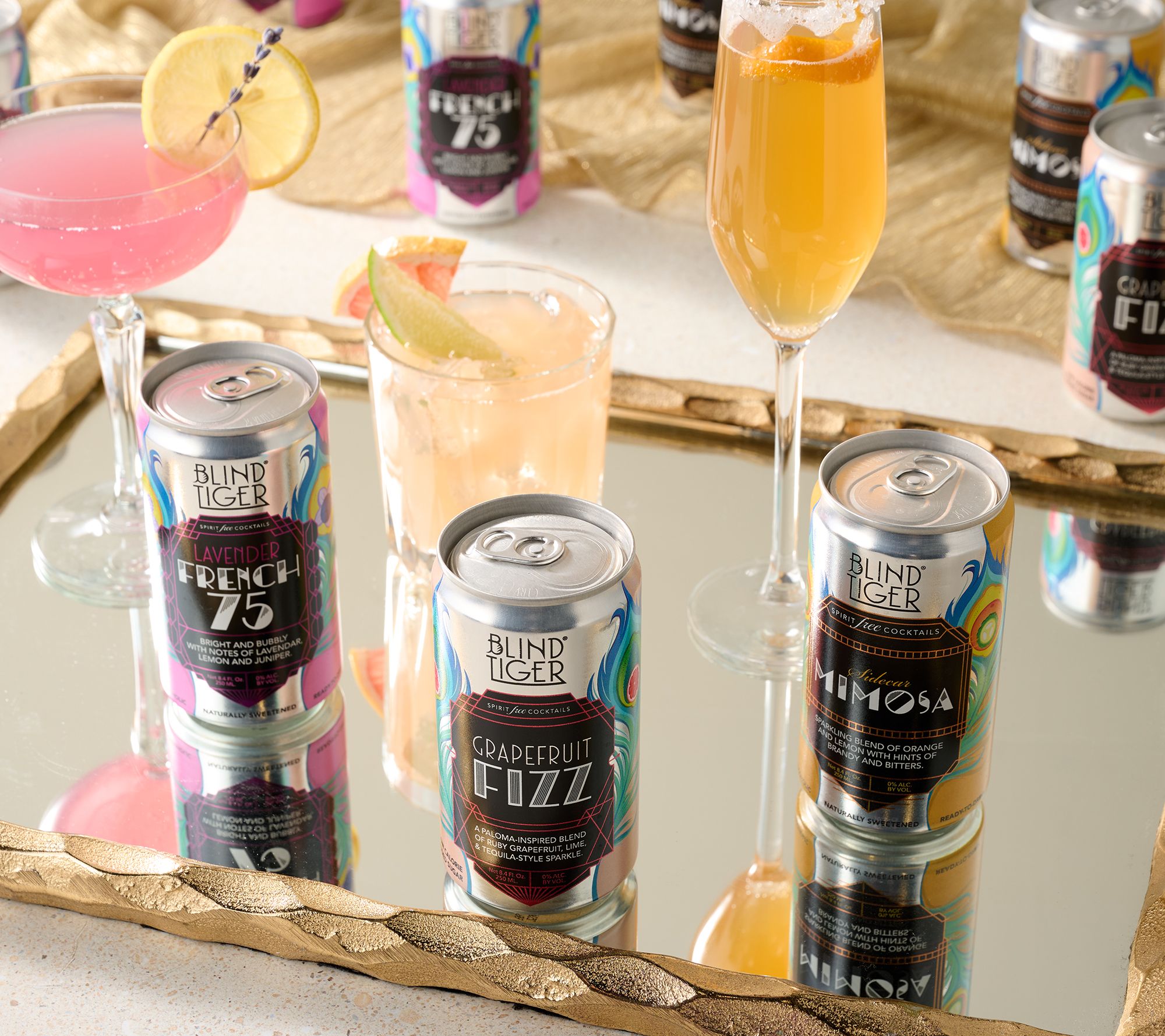 Blind Tiger (12) Cans Award Winning Classic Mocktails