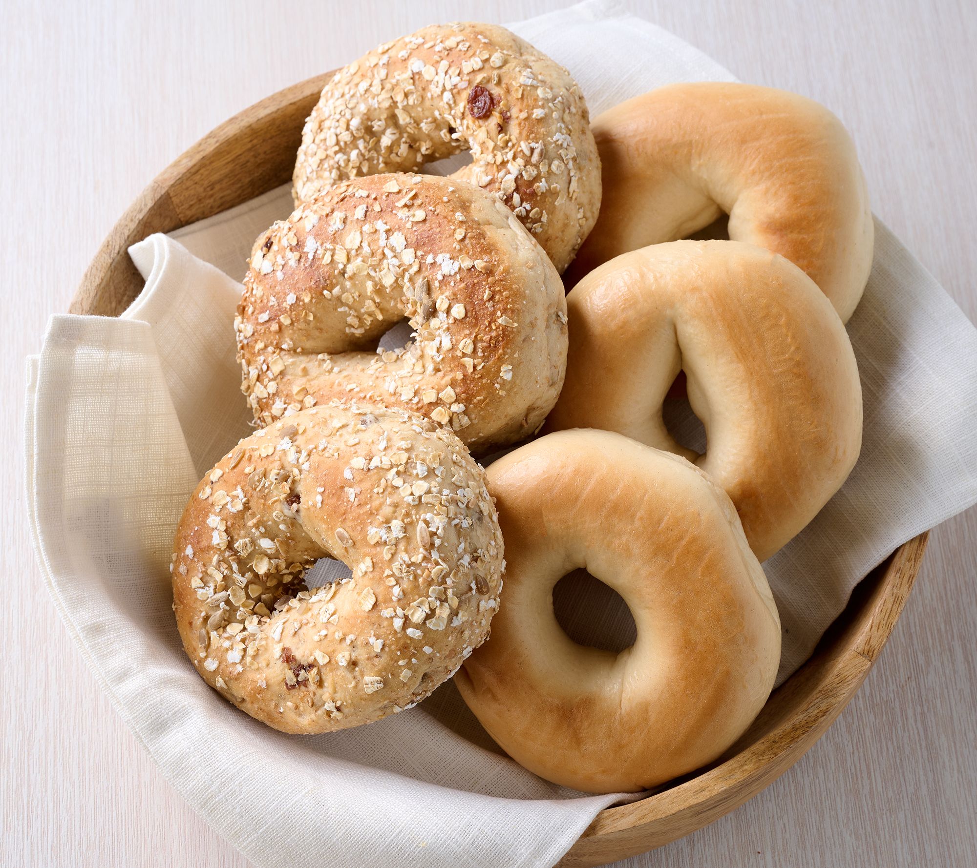 Just Bagels (24) 4-oz NYC Bagels in Choice of Flavors