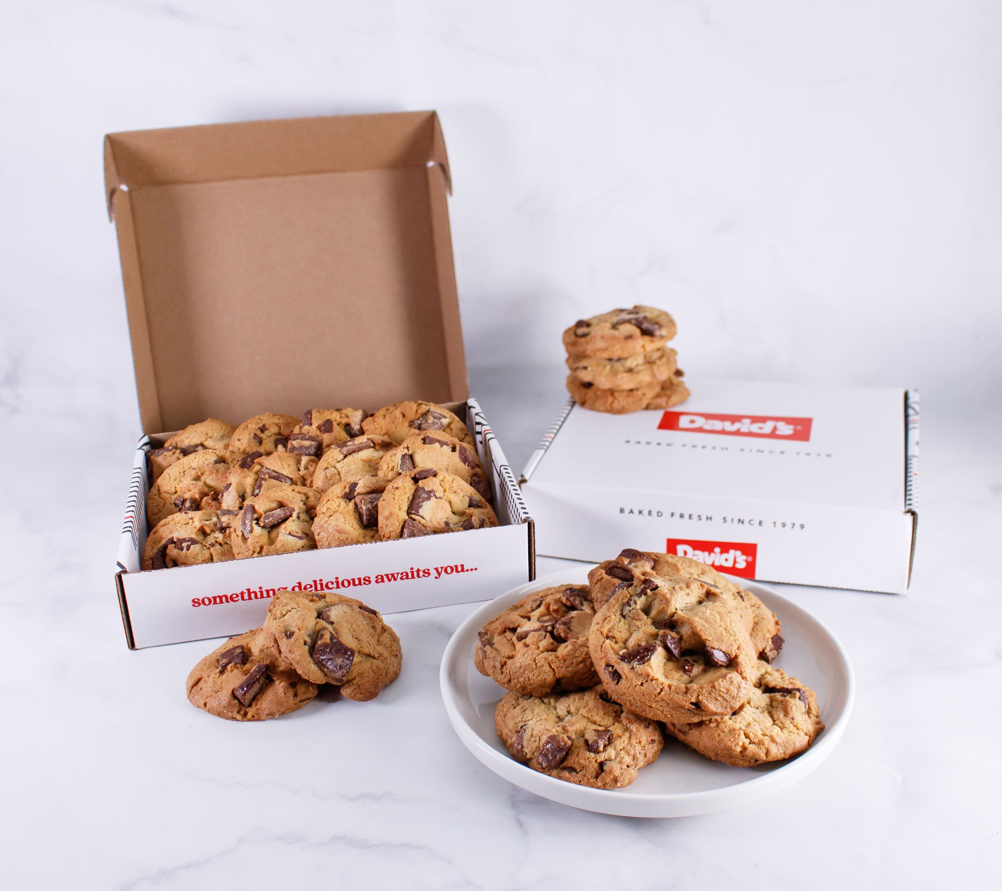 David's Cookies (12) 1/4-lb Individually Wrapped Brownies