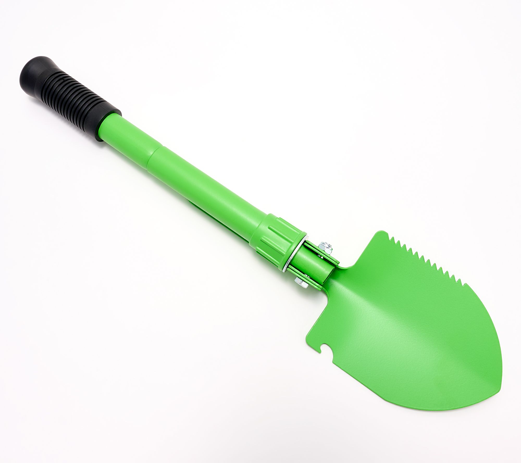 Plastic folding clearance shovel