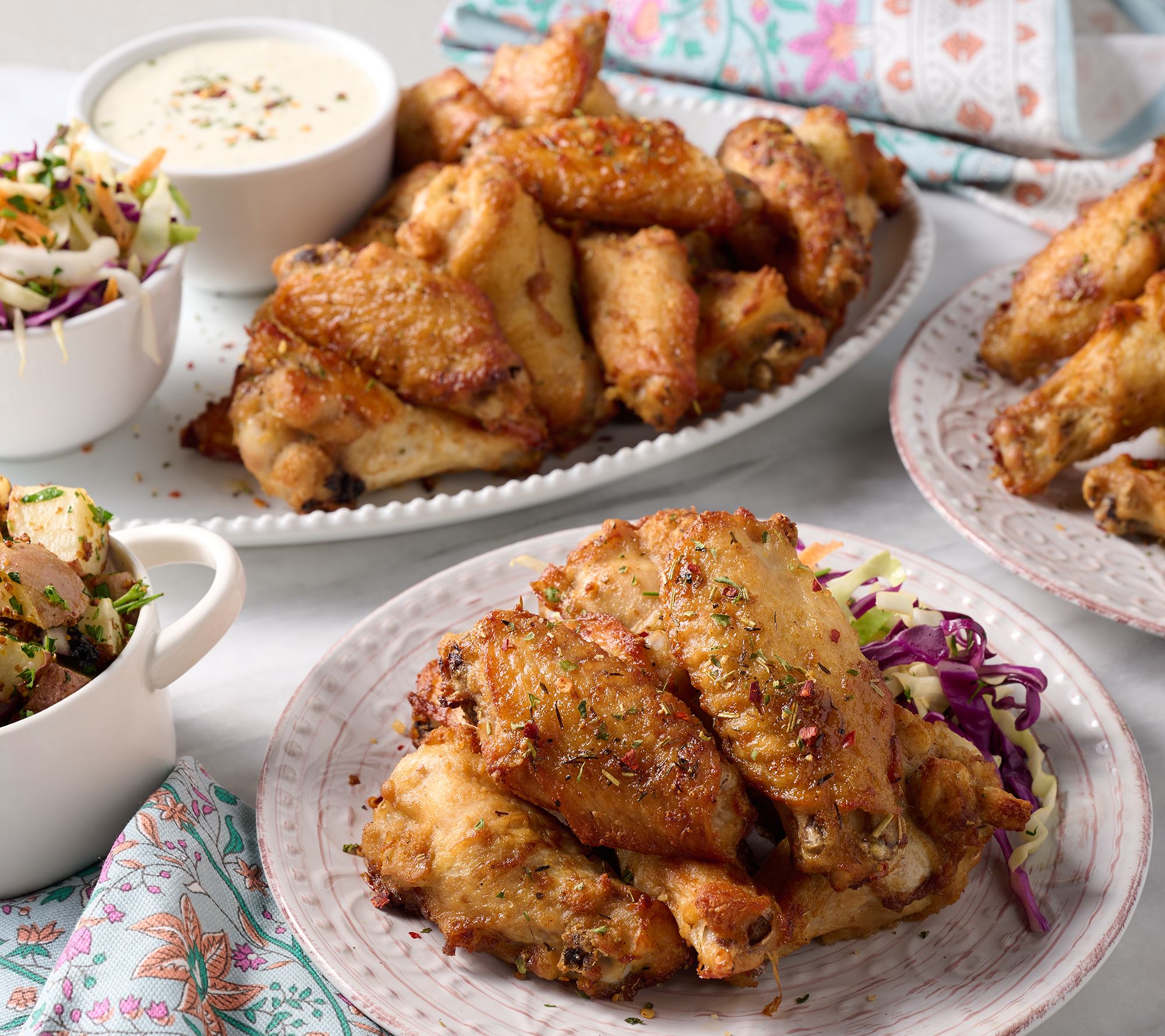 Corky's BBQ 4-lbs of Sweet & Sassy Seasoned & Roasted Wings