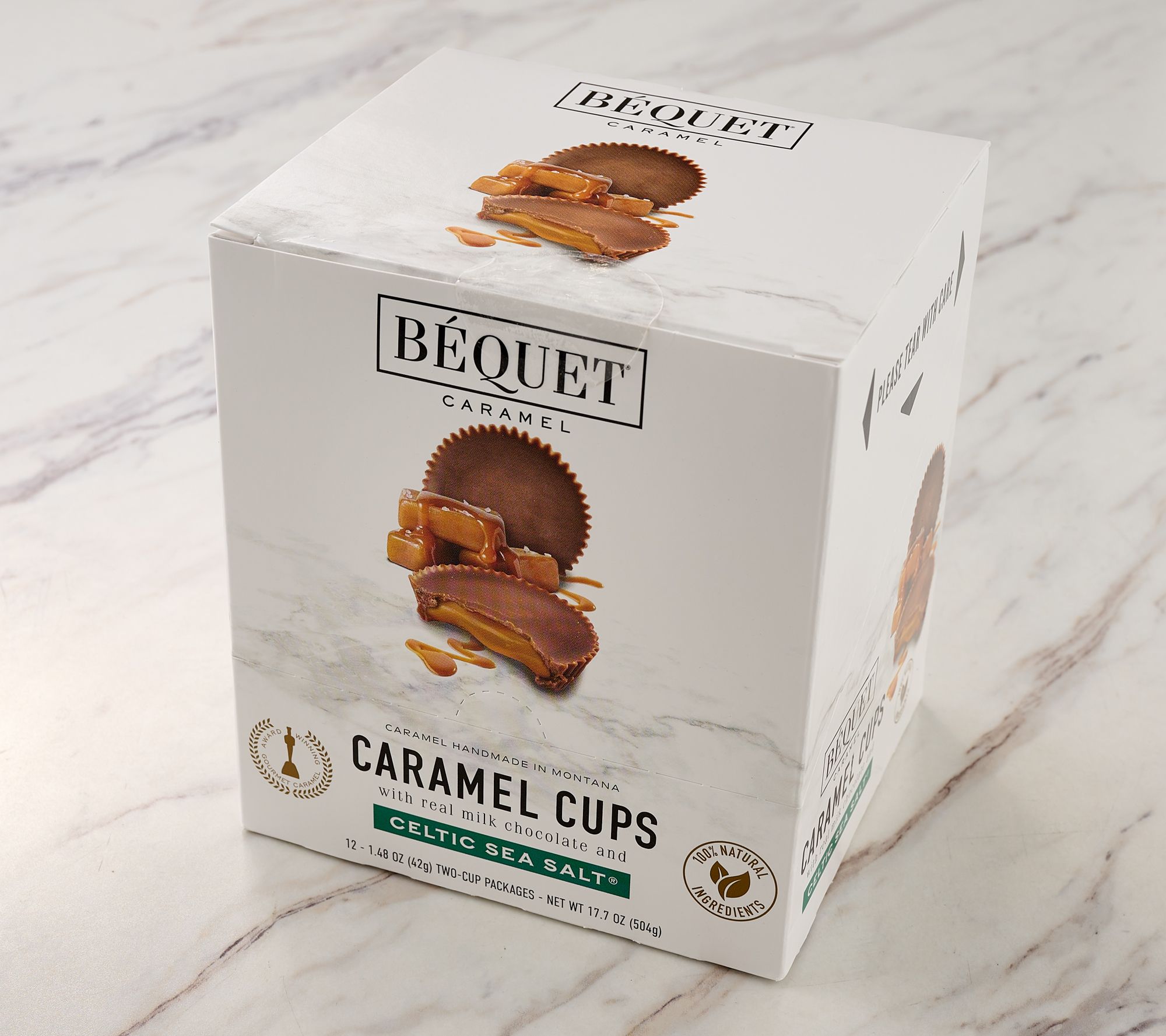 SH12/8 Bequet Caramel (12) 2 Packs of Milk Chocolate Caramel