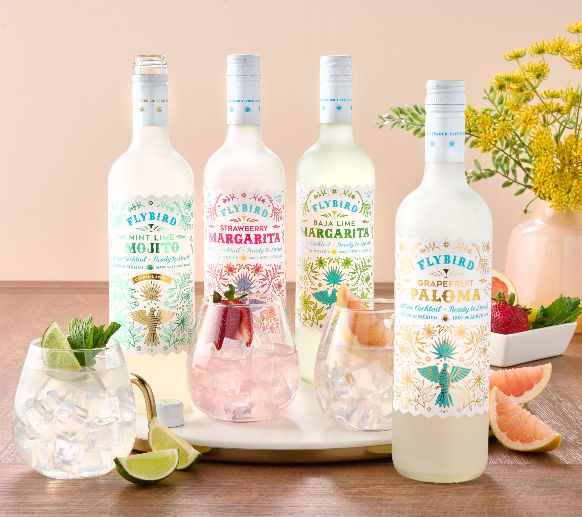 Hemispheres (4) 750ml Bottles Flybird Wine Cocktails Auto-Delivery