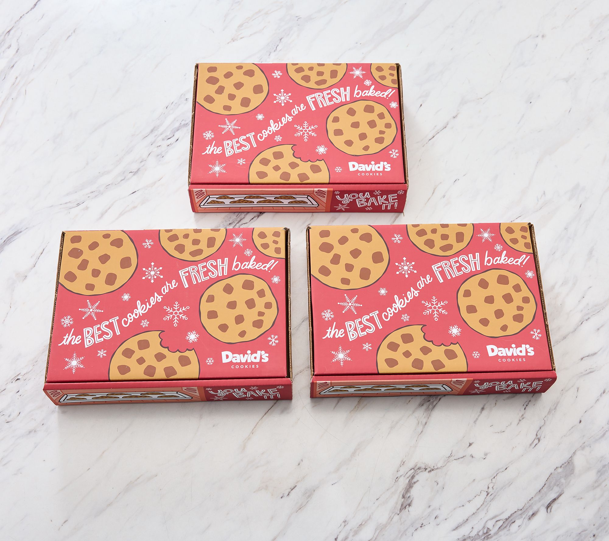SH11/9 David's Cookies 174pc Holiday Cookie Exchange Assortment
