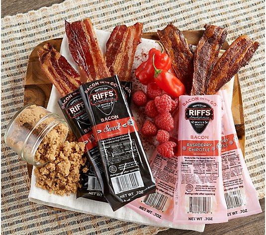 Riff's Smokehouse 18-Pack On The Go Bacon Strips