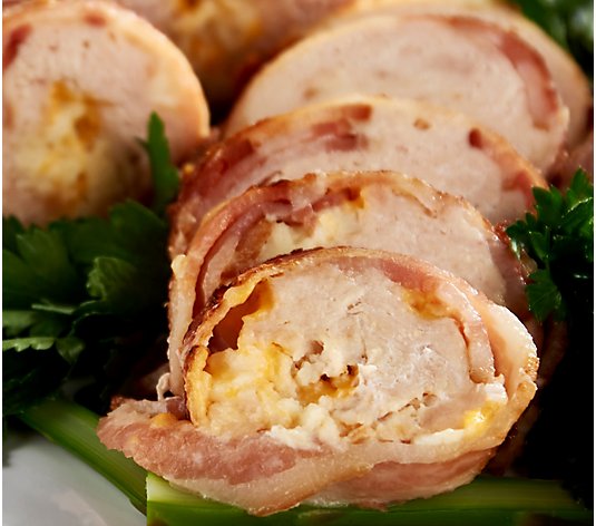 Family Farms (4) 14oz Bacon Wrapped Stuffed Chicken Auto-Delivery