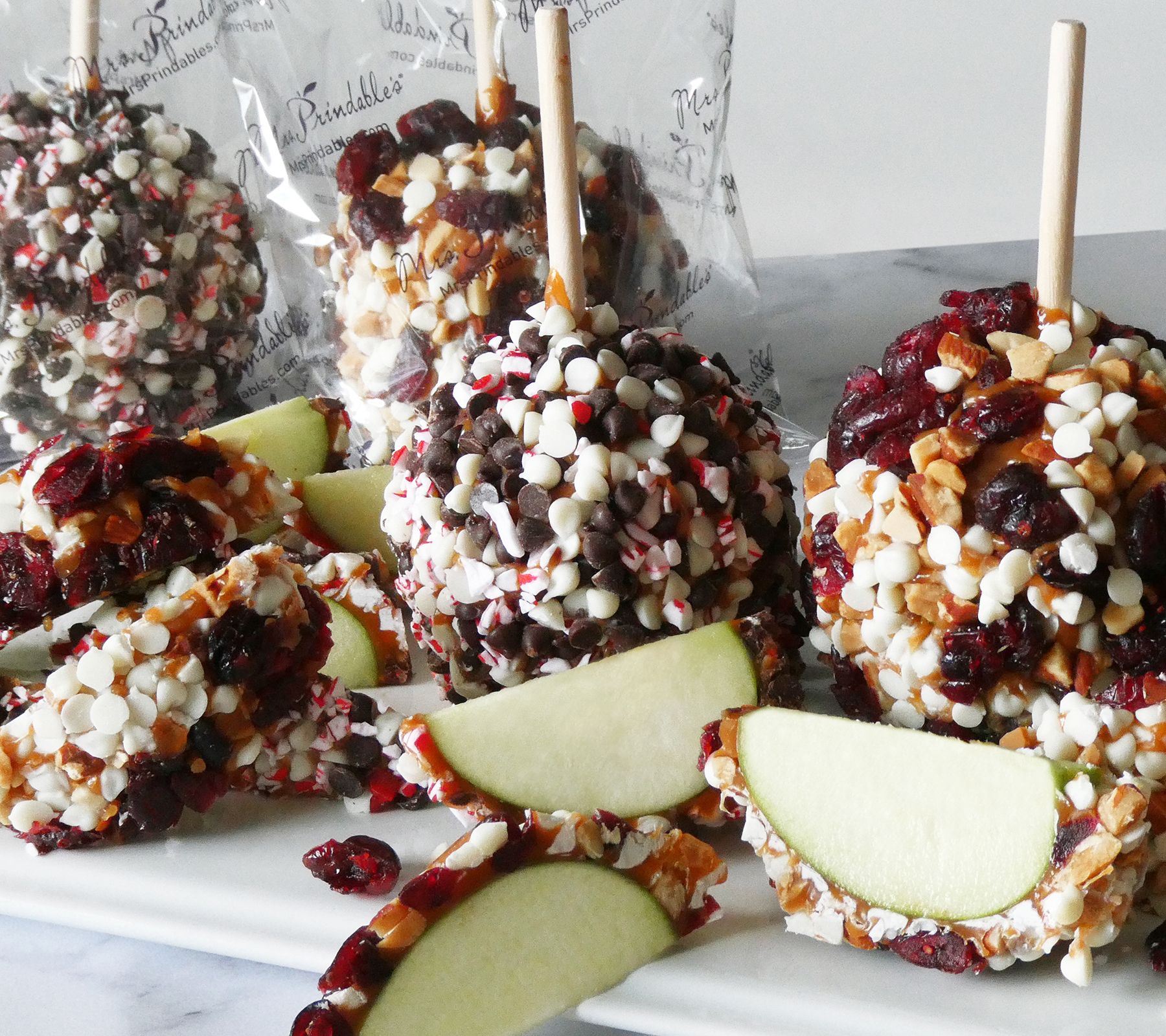 Mrs. Prindables 8pc Individual Festive Apple Assortment