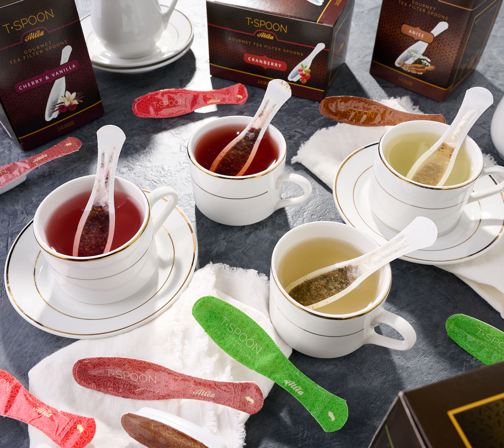 T-Spoons 96 Single Serve Gourmet Tea FilterSpoons