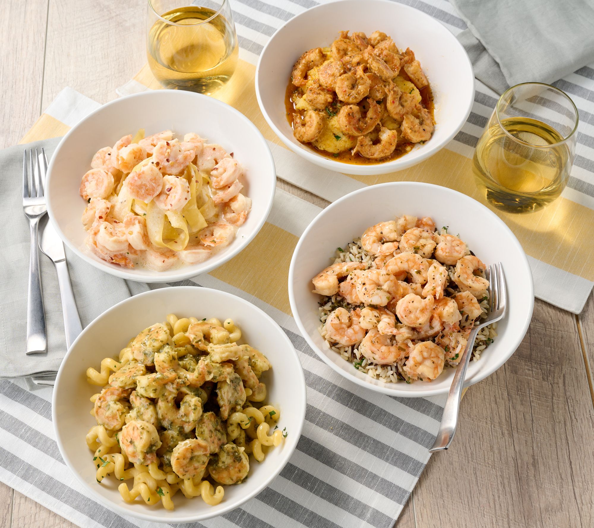 Prime Shrimp 4 or 8 Boil In Bag Seasoned Saucy Shrimp Meals
