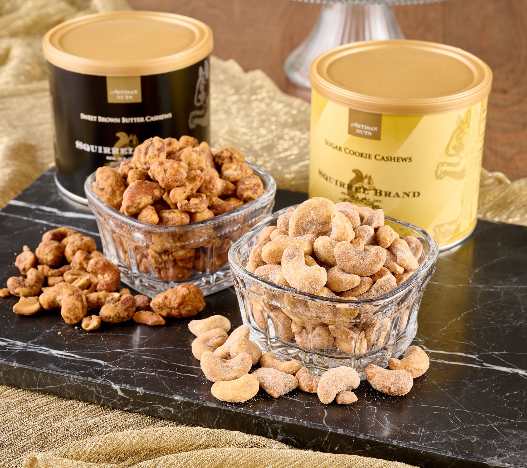 Squirrel Brand 12oz. Sugar Cookie & 14oz Brown Butter Cashews