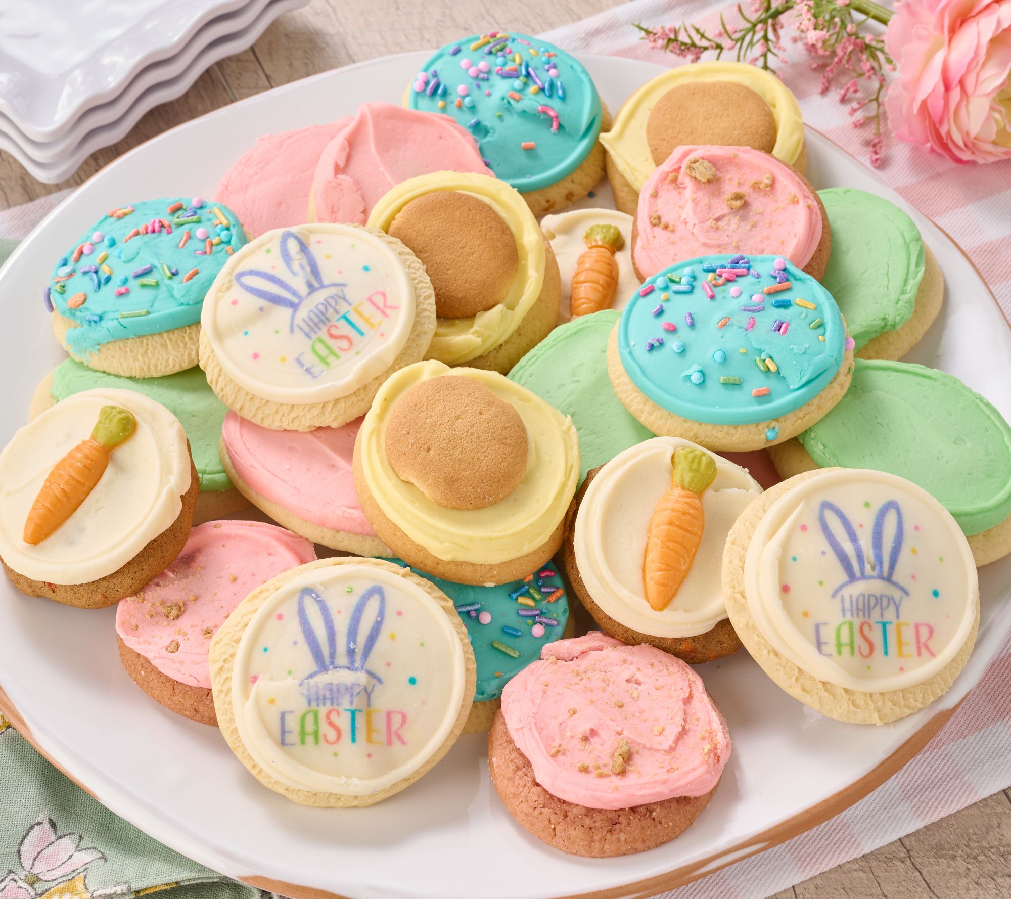 Cheryl's 24 Piece Easter Frosted Cookie Assortment