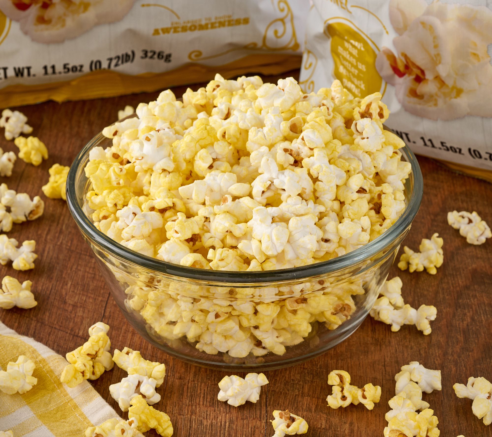 Farmer Jon's (2) 11.5oz Jumbo Popped Popcorn Bags Auto-Delivery