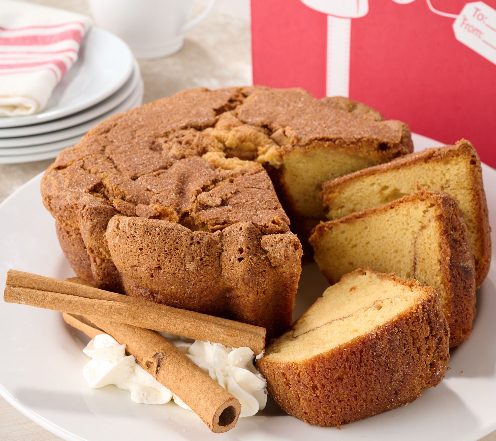 My Grandma's 28oz Coffee Cake in Holiday Gift Box