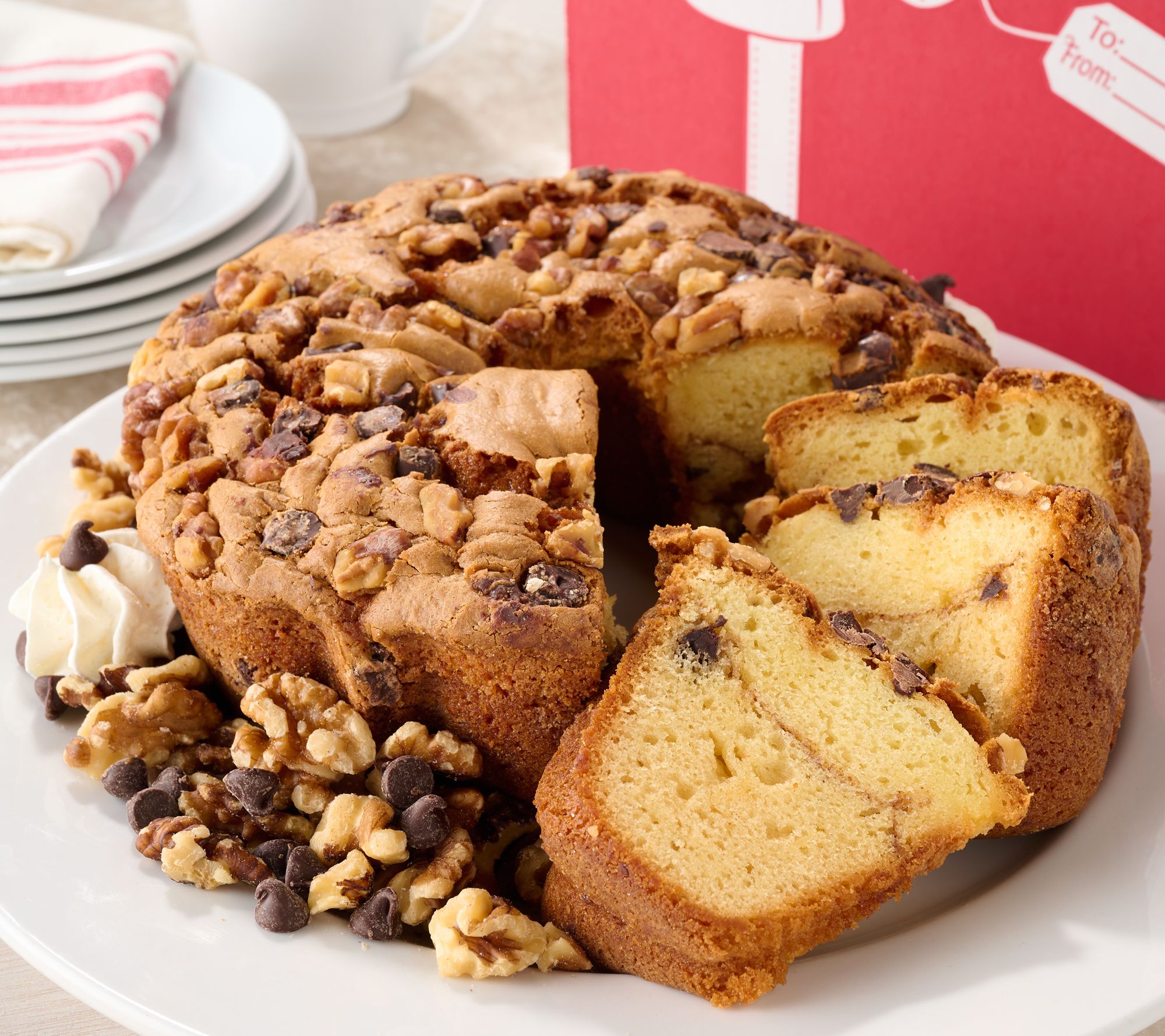 My Grandma's 28oz Coffee Cake in Holiday Gift Box
