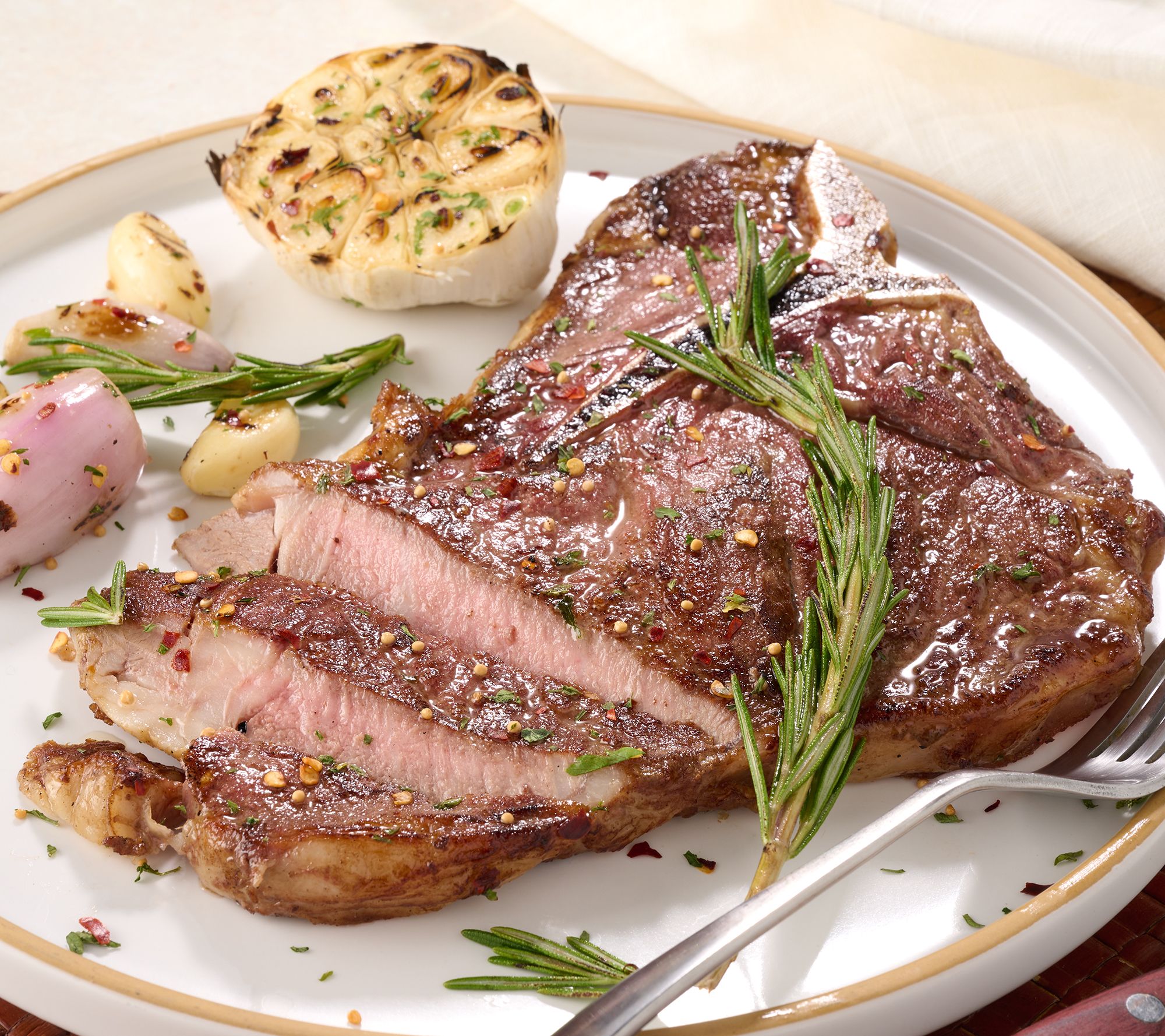 Rastelli's (4) 14oz USDA Choice Black Angus T-Bone Steaks