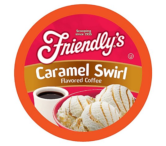 Friendly's 40-Count Caramel Swirl Flavored Coffee Pods