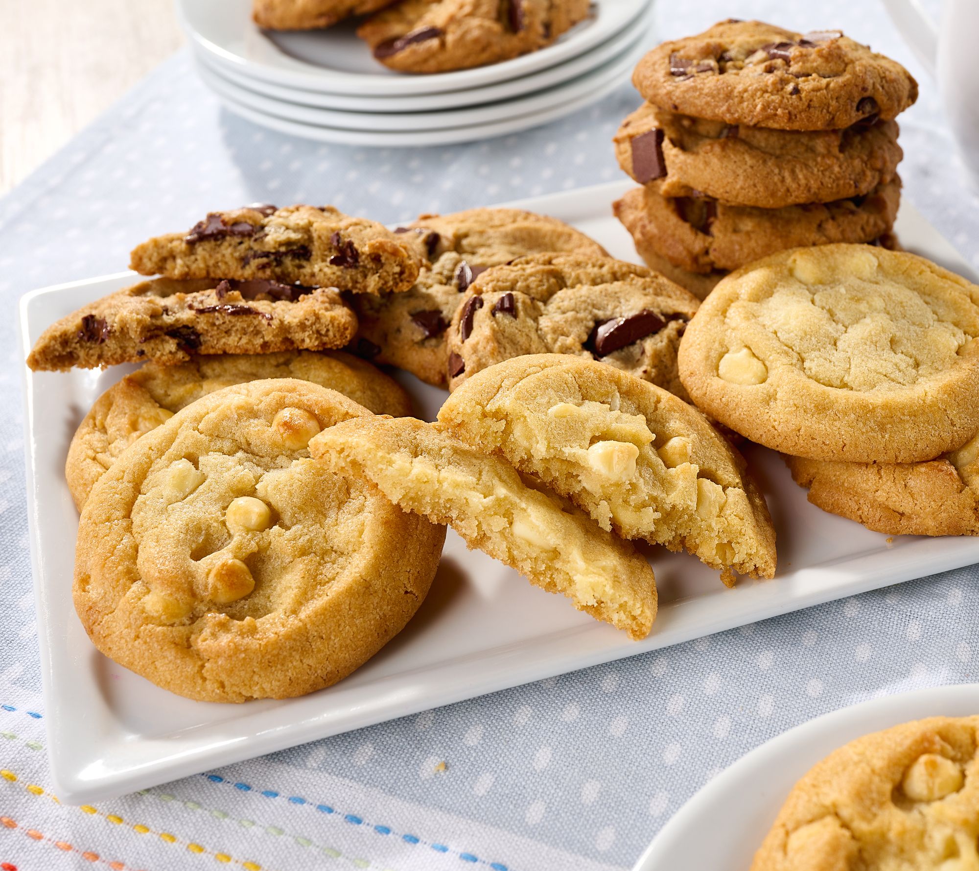 David's Cookies 60 Piece Preformed Ready To Bake Large Cookie Dough