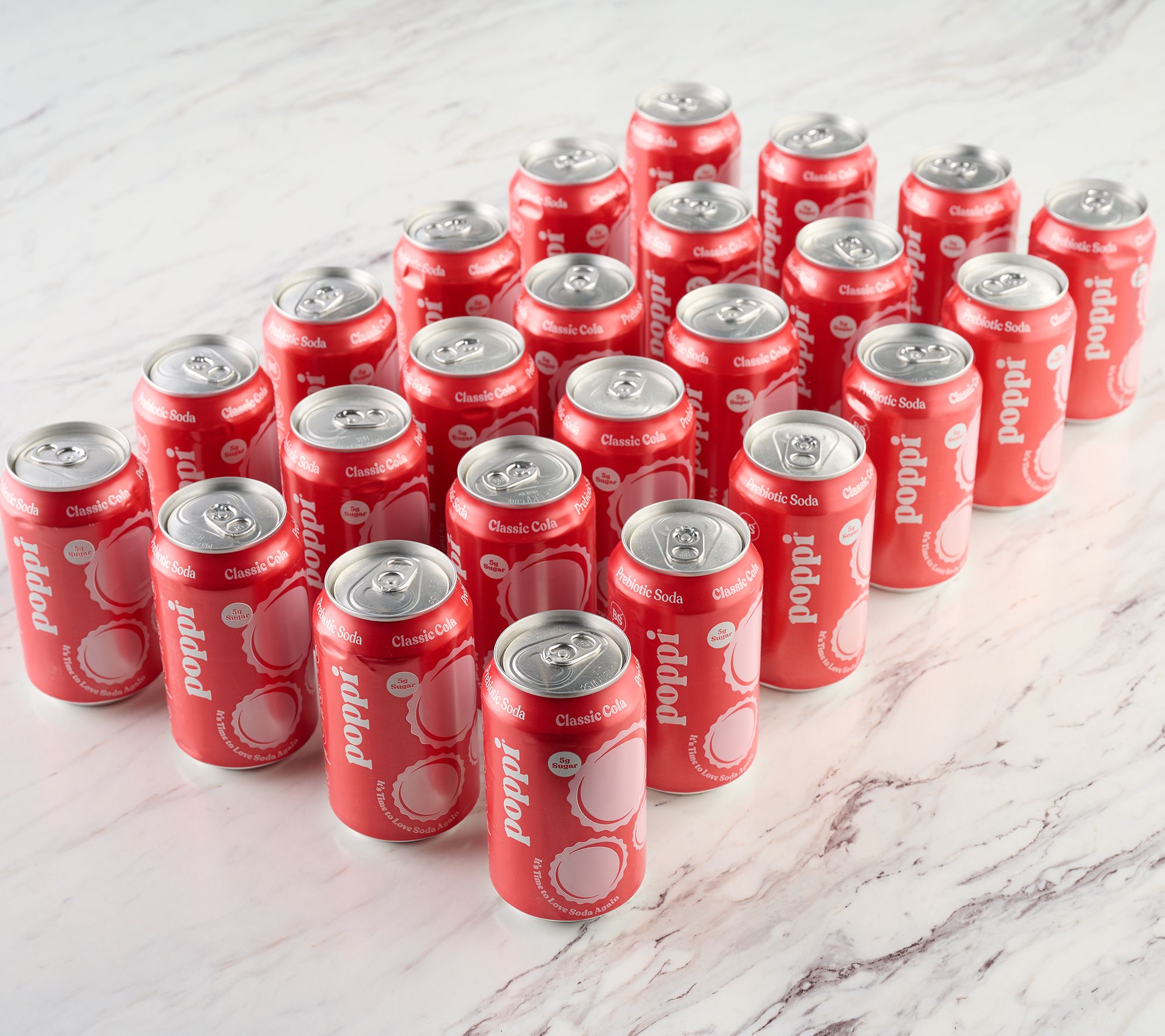 Poppi (24) 12-oz Cans of 5g Sugar Soda