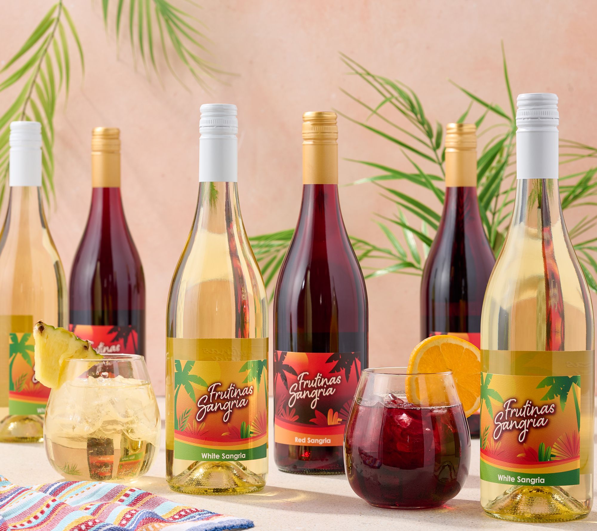 Vino Voyage Frutinas Sangria (6) 750ml Bottle Set
