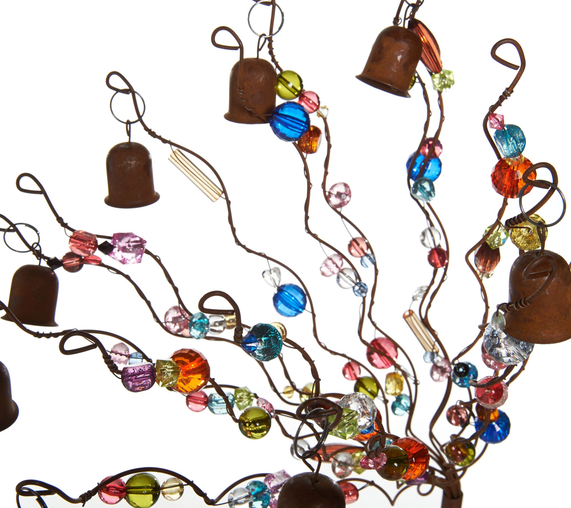 Ultimate Innovations Beads and Bells Garden Stake - QVC.com